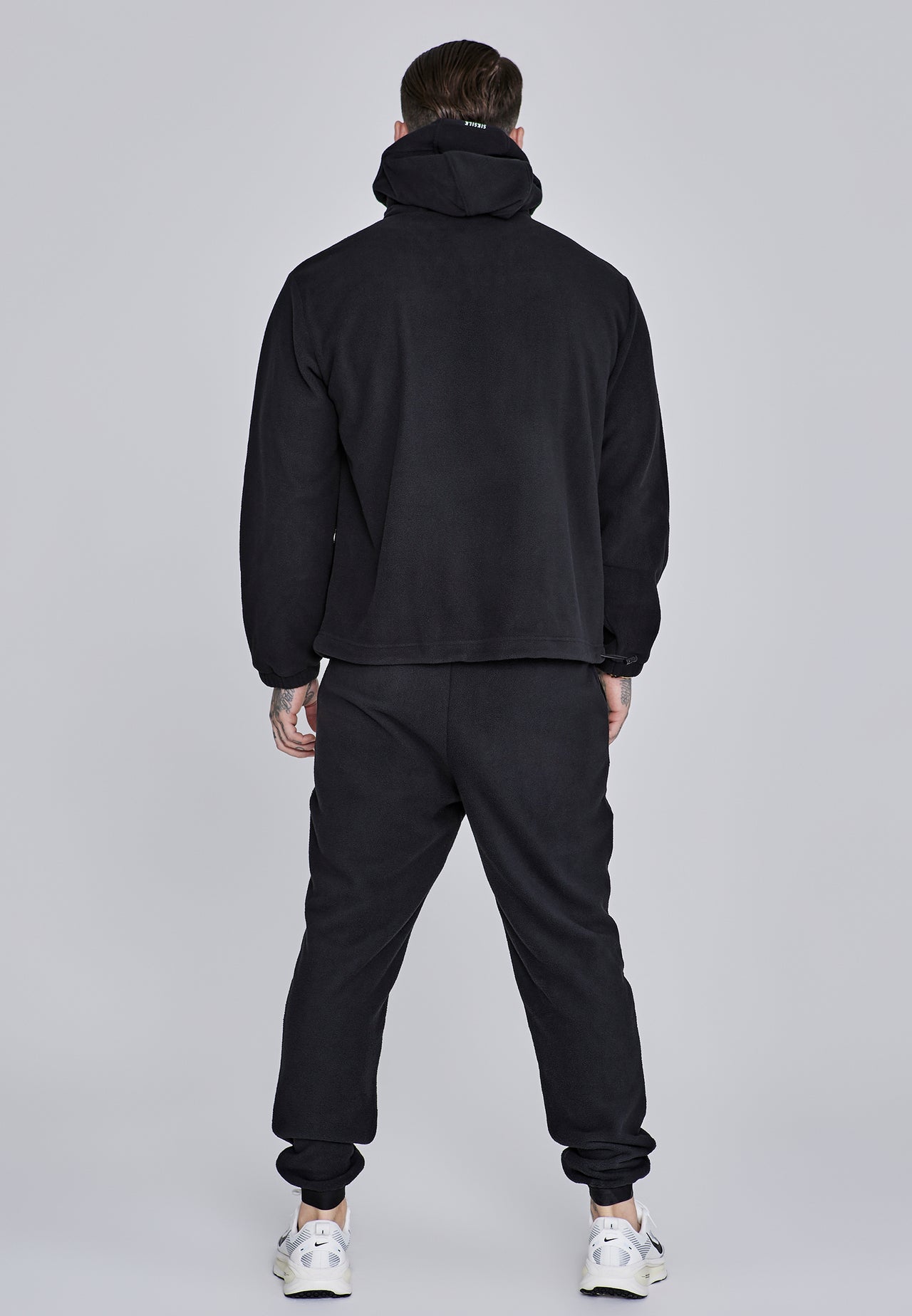 Black Polar Fleece Joggers (4)