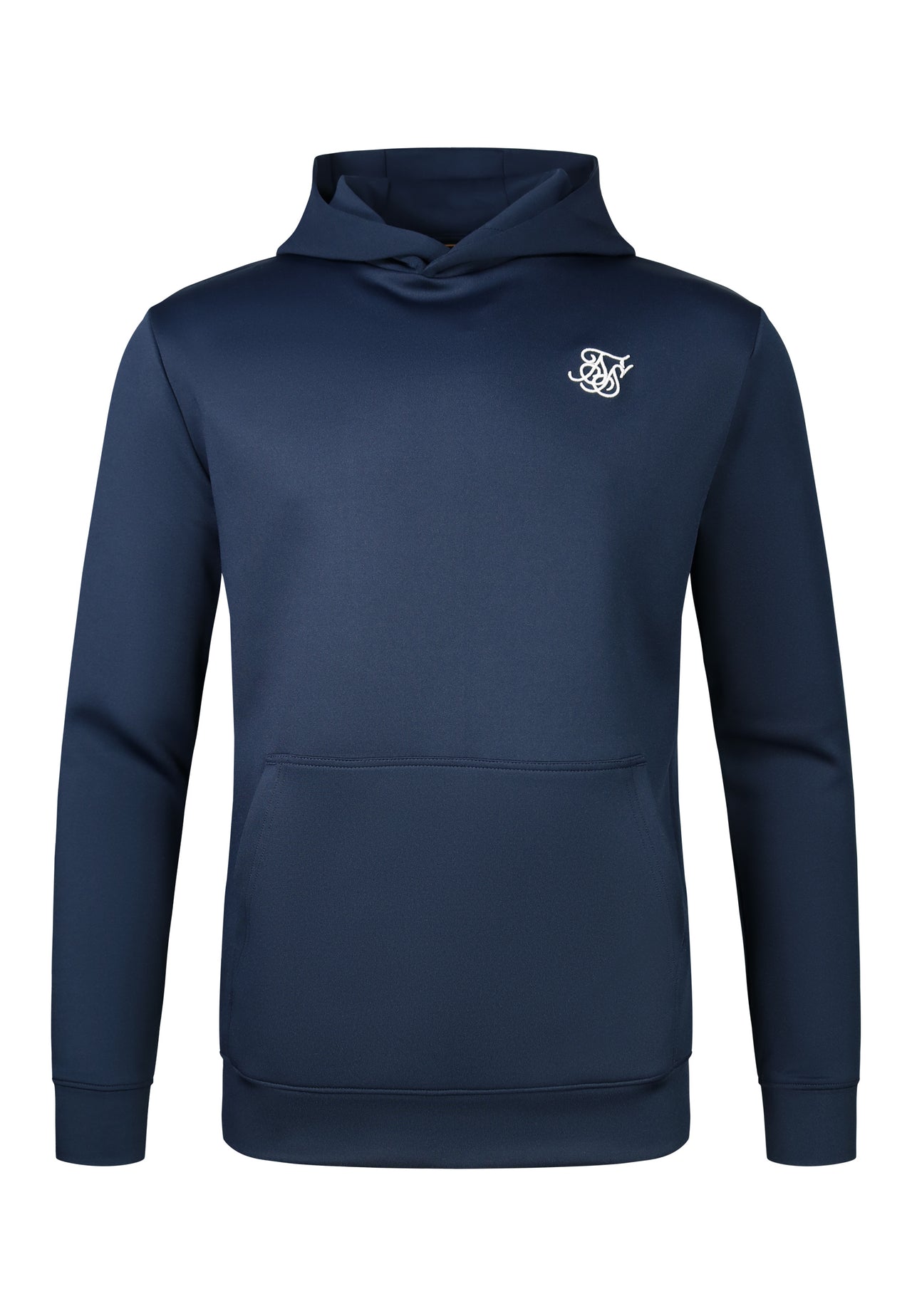 Navy Essentials Poly Hoodie (5)