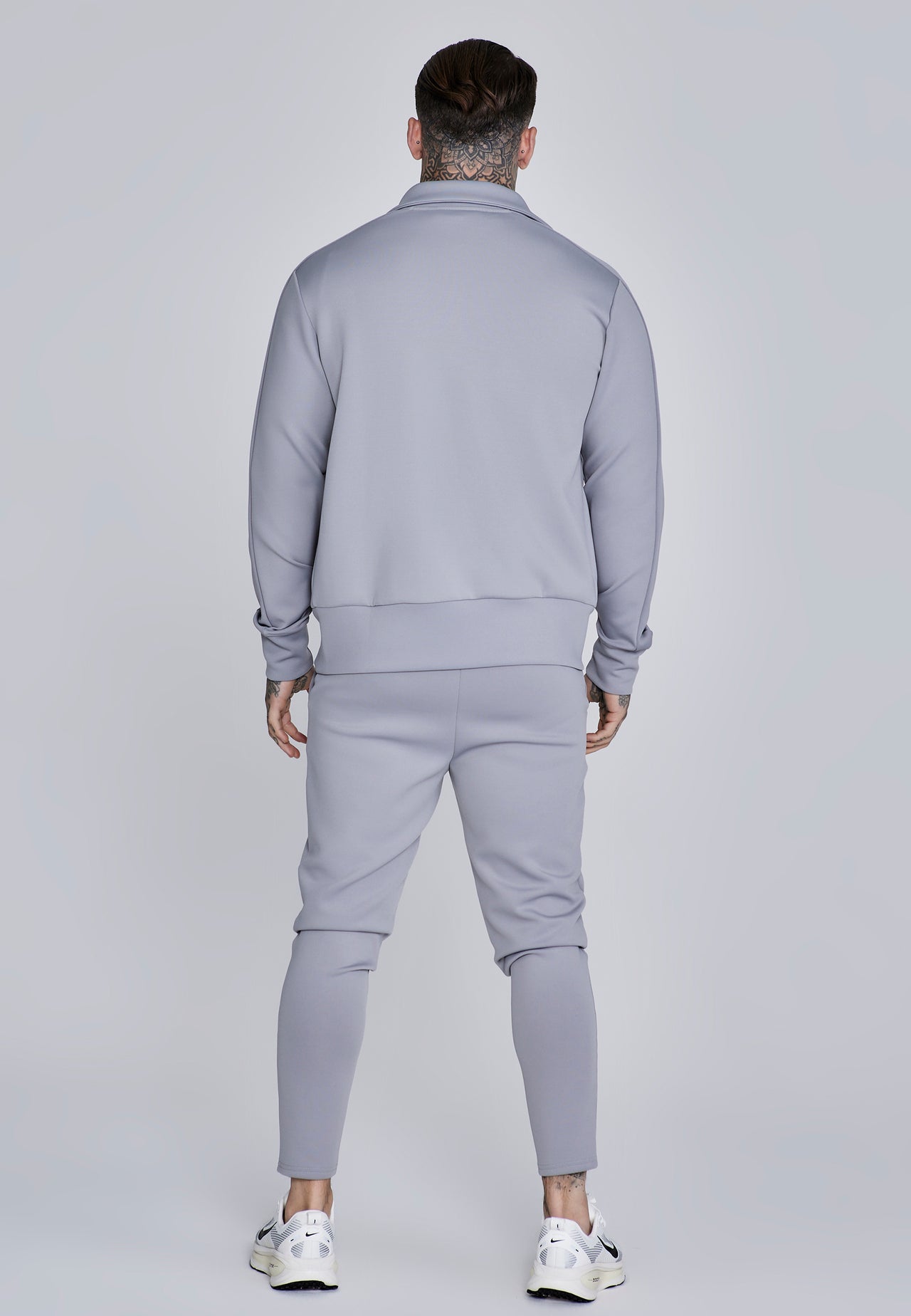 Grey Essentials Poly Track Top (4)
