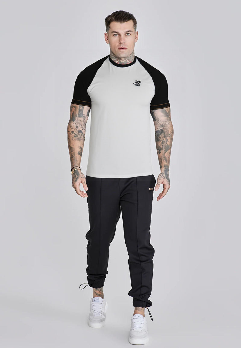 White and Black Tech T-Shirt (1)