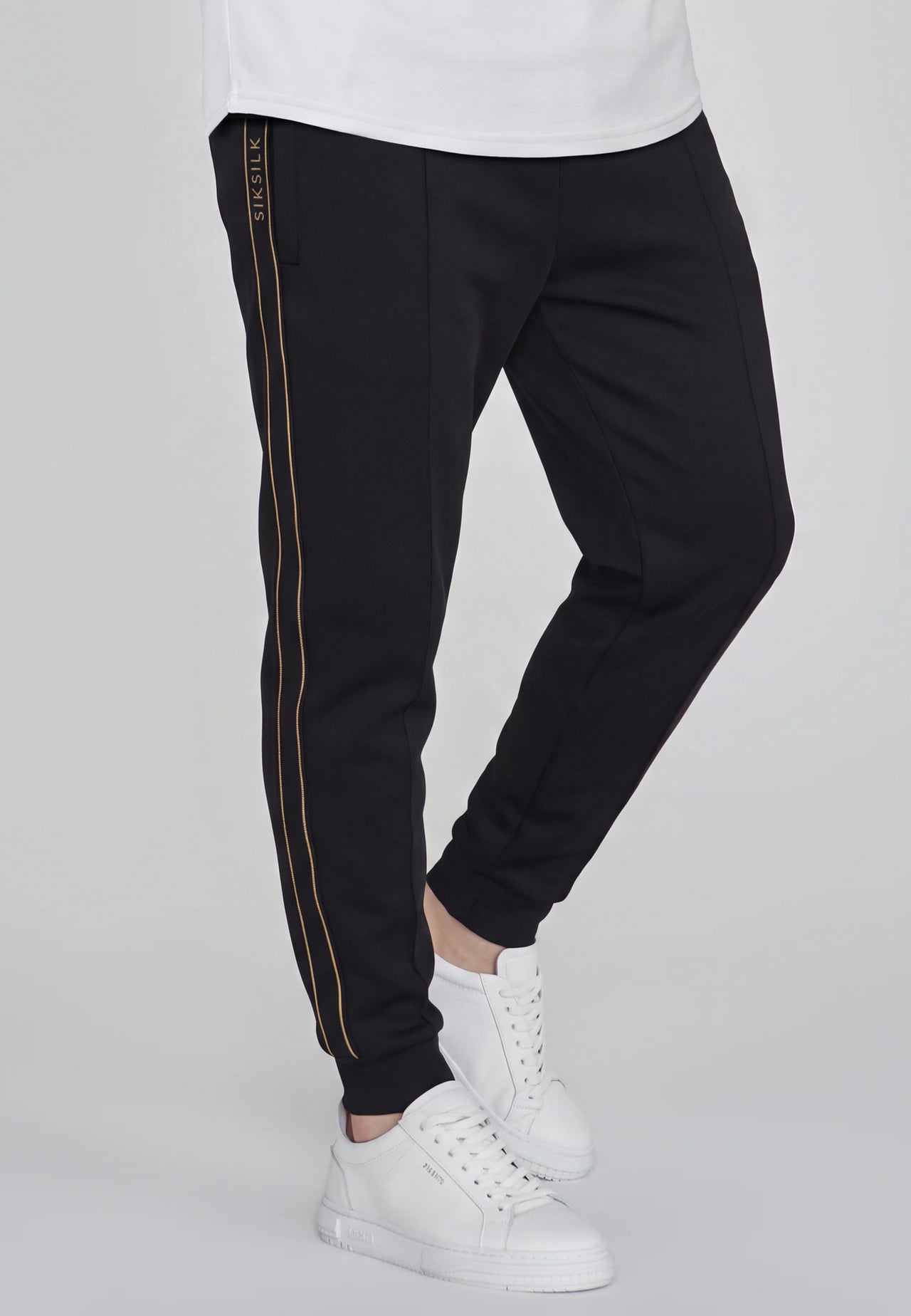 Black Tapered Joggers (2)