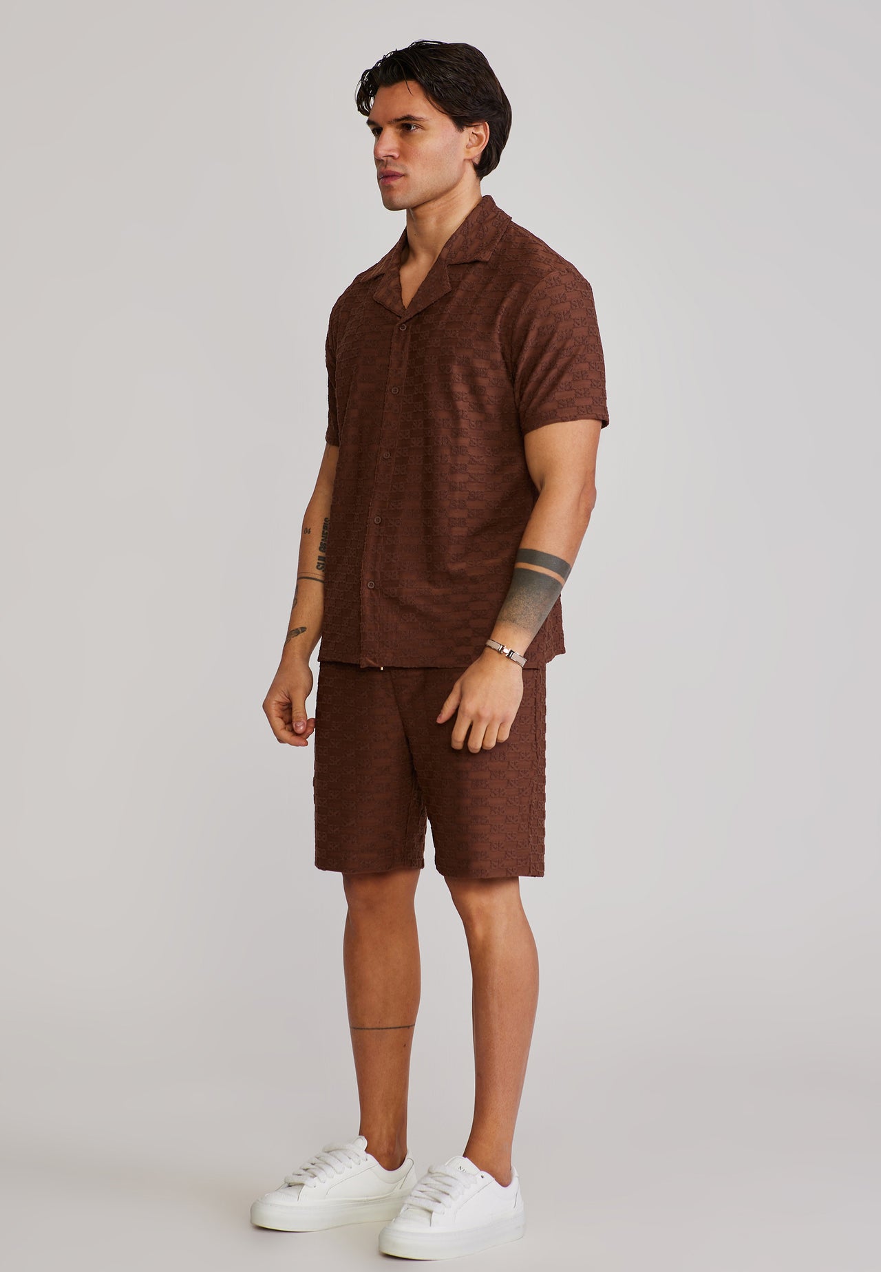 Brown Towelling Shirt (3)