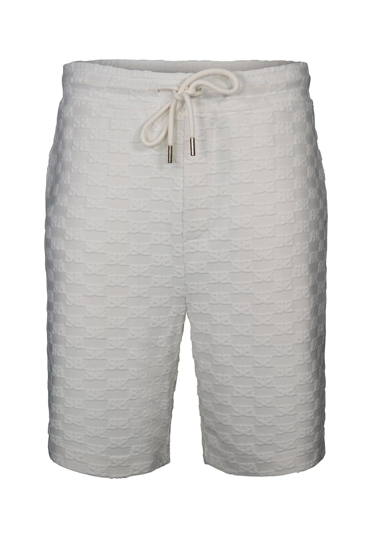 Ecru Towelling Shorts (5)