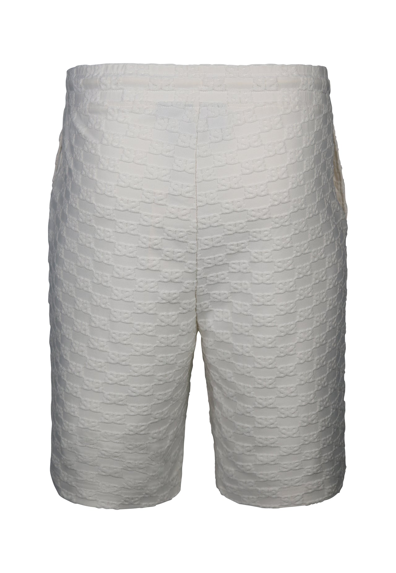 Ecru Towelling Shorts (6)