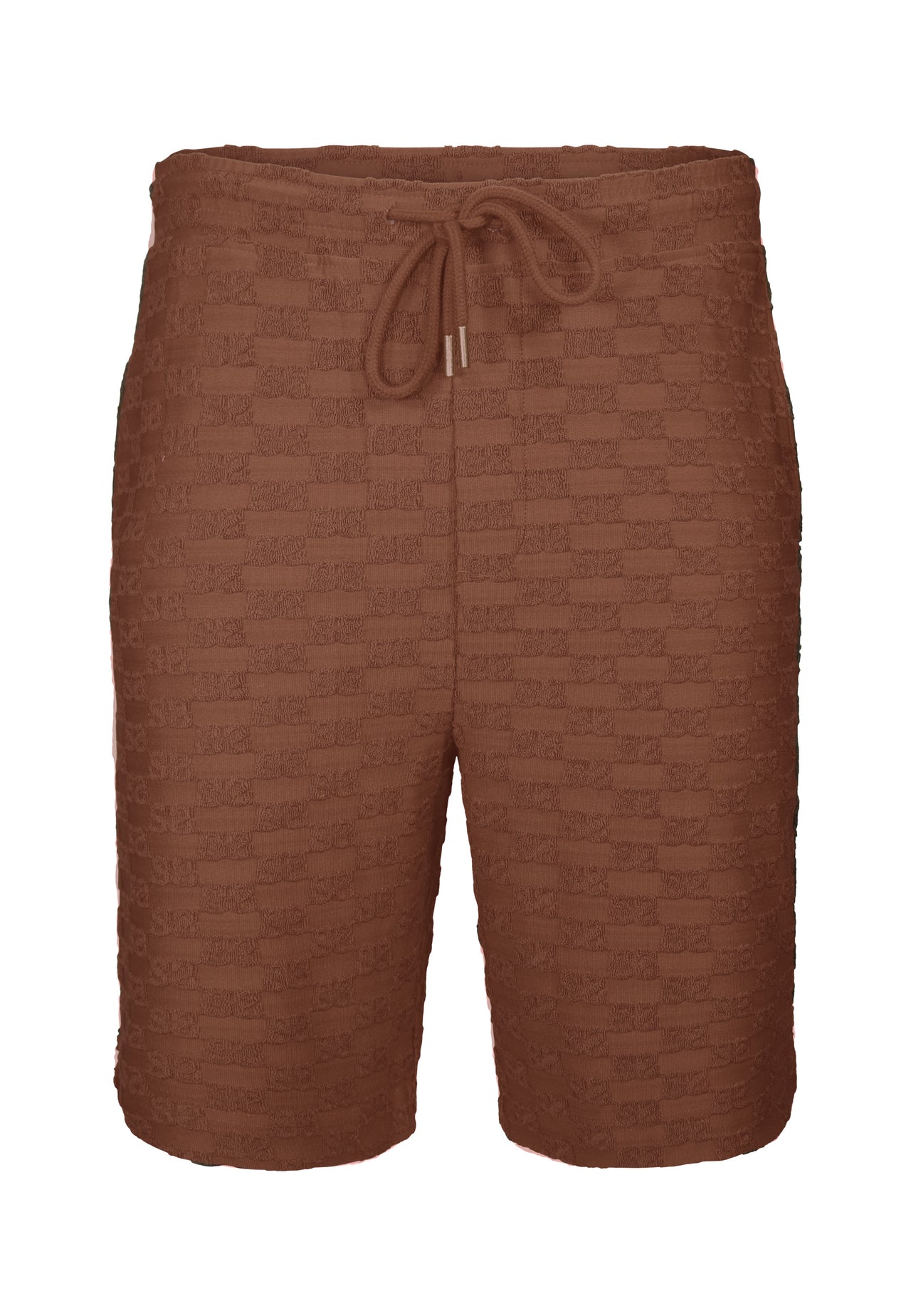 Brown Towelling Shorts (5)