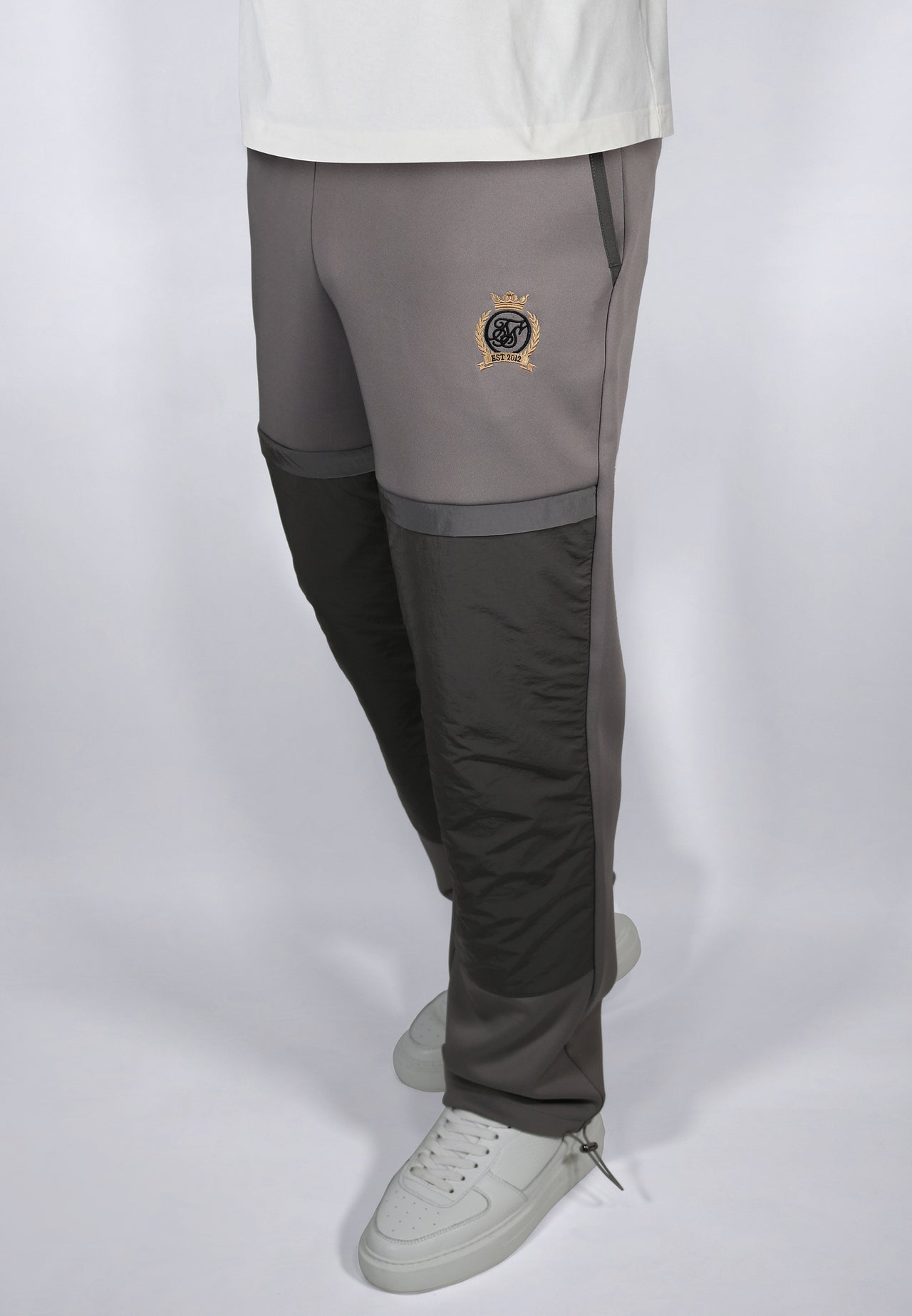 Grey Crest Joggers