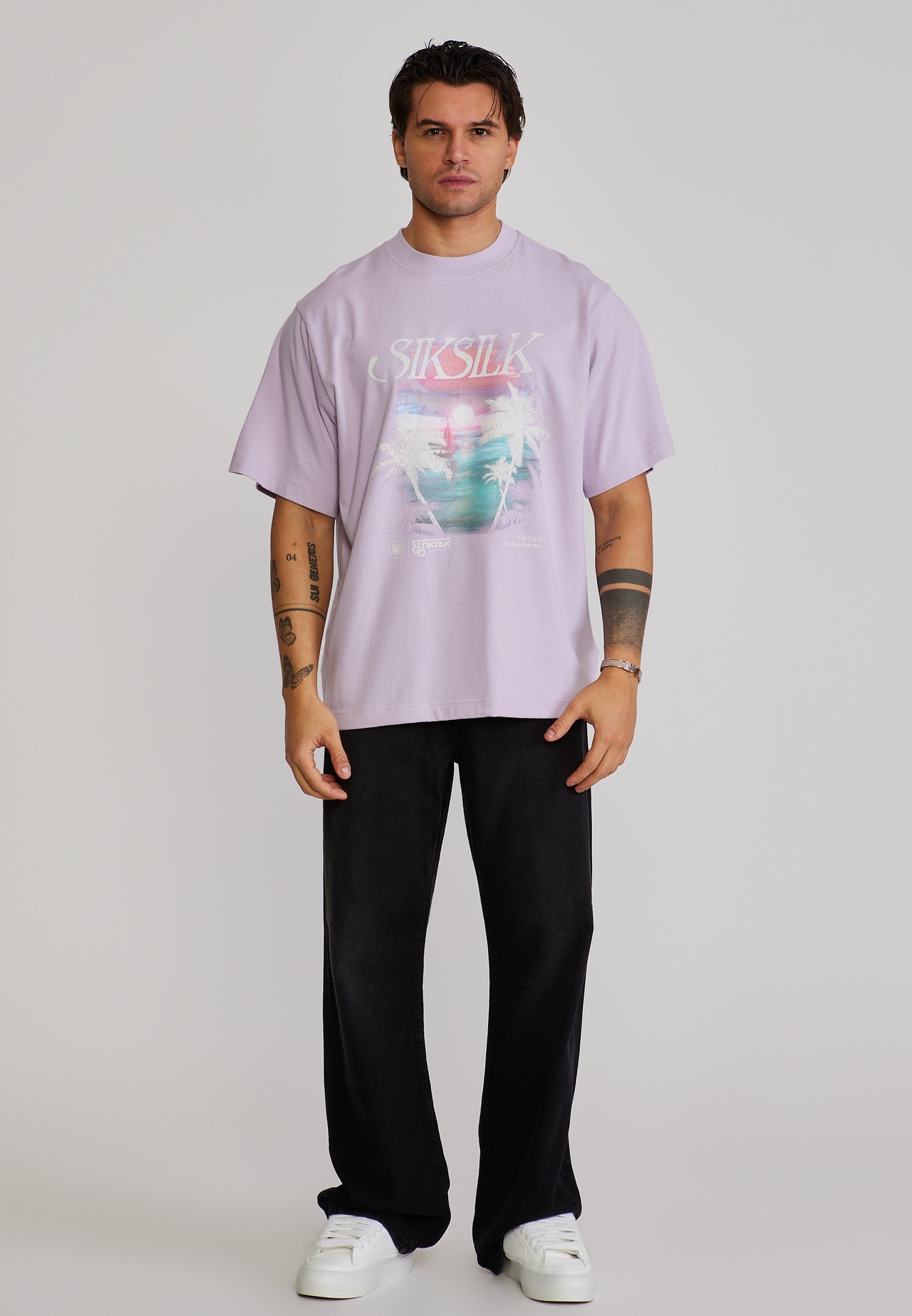 Purple Graphic T-Shirt (2)