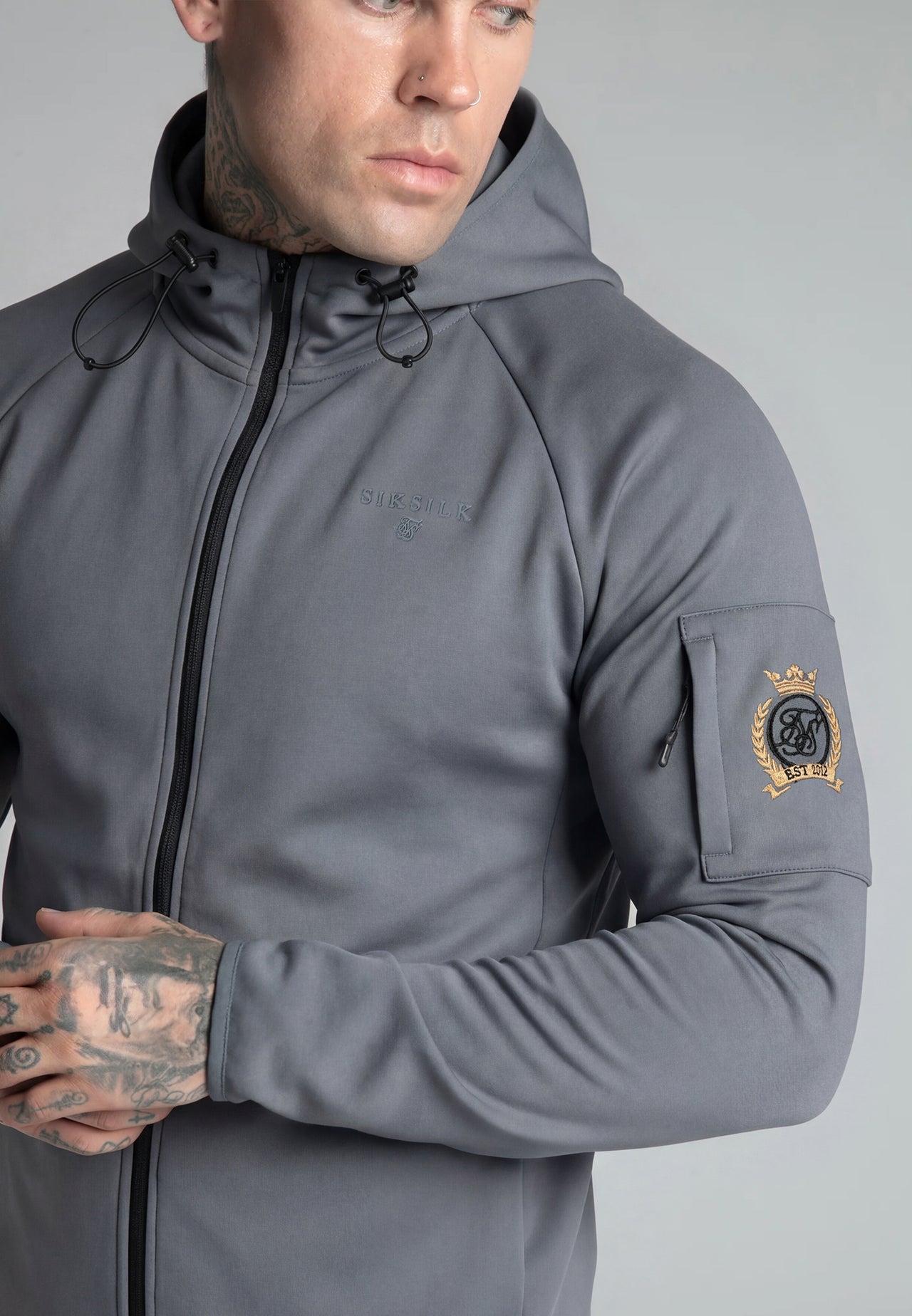 Blue Full Zip Hoodie (1)