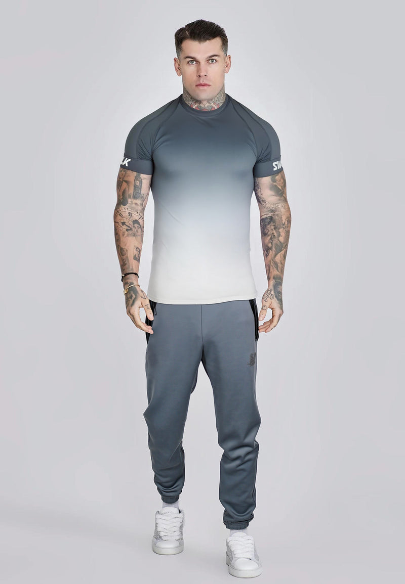 Grey Tapered Joggers