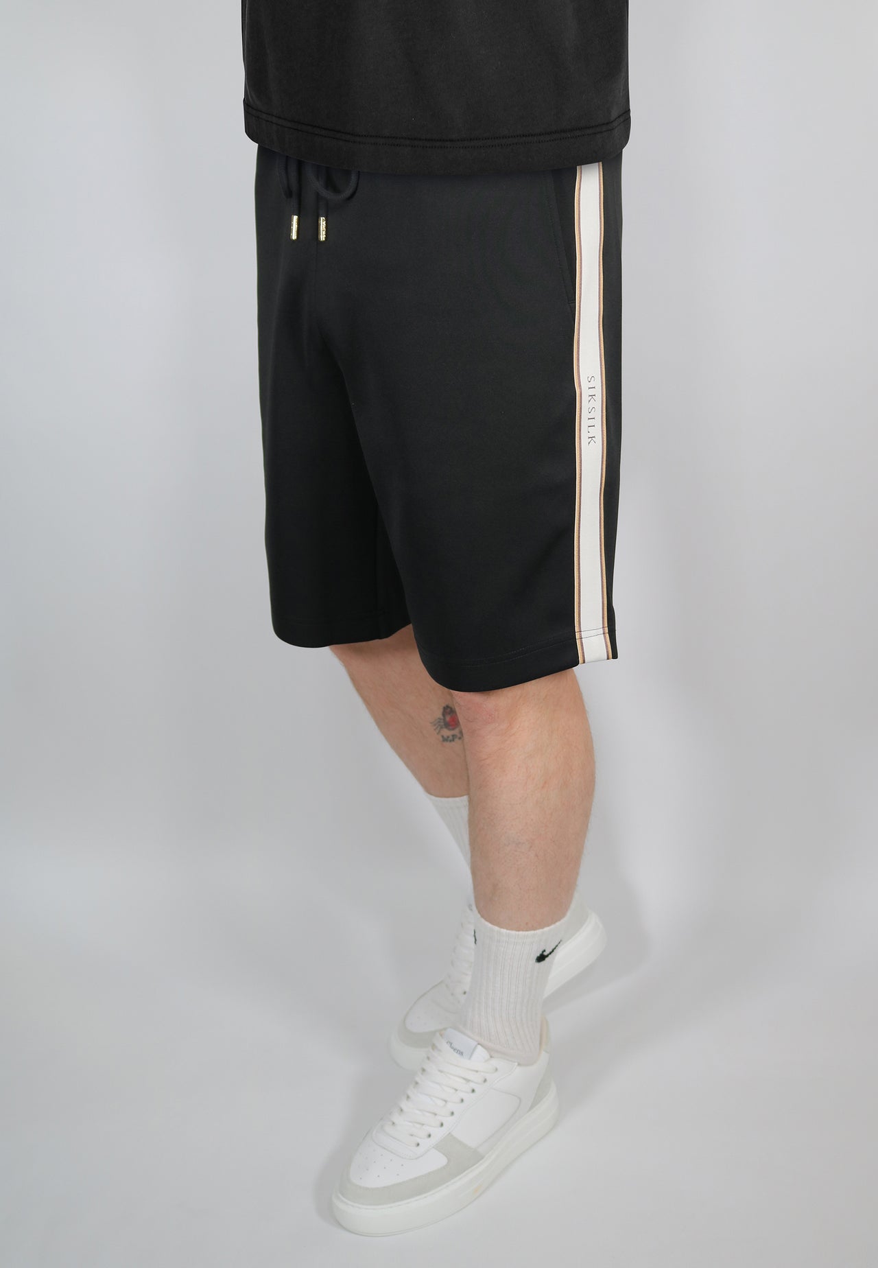 Black Relaxed Fit Shorts