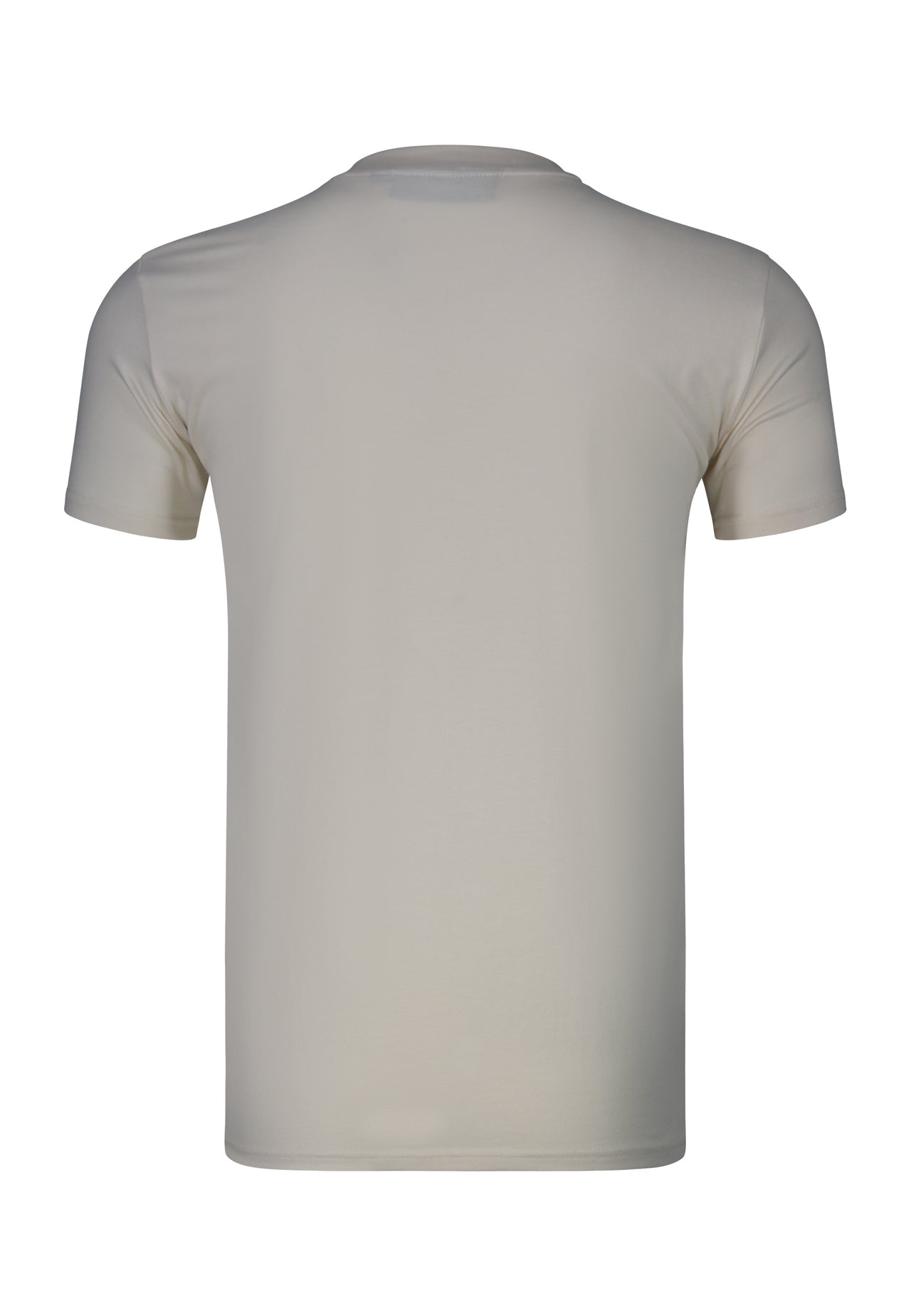 Ecru Muscle Fit T-Shirt (6)