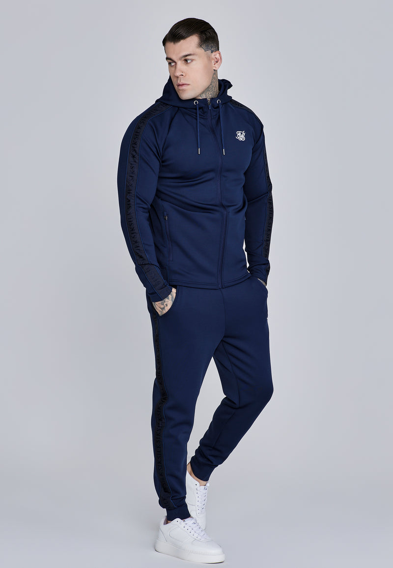 Navy Hoodie and Joggers Set