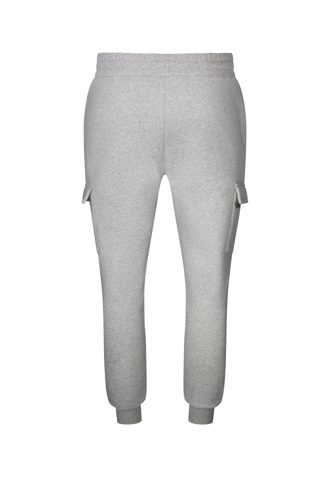 Grey Marl Essentials Cargo Joggers (6)