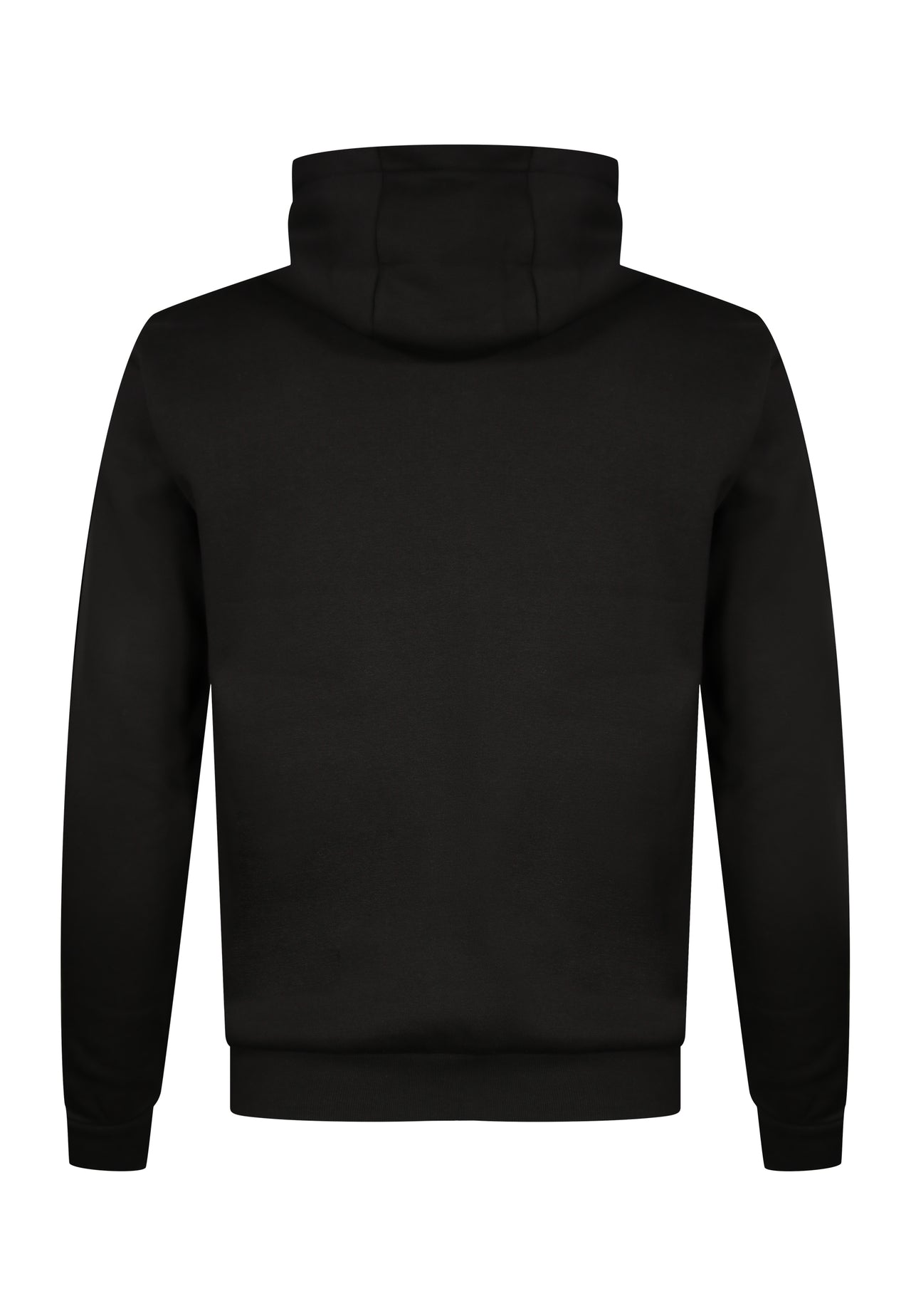 Black Essentials Full Zip Hoodie (6)