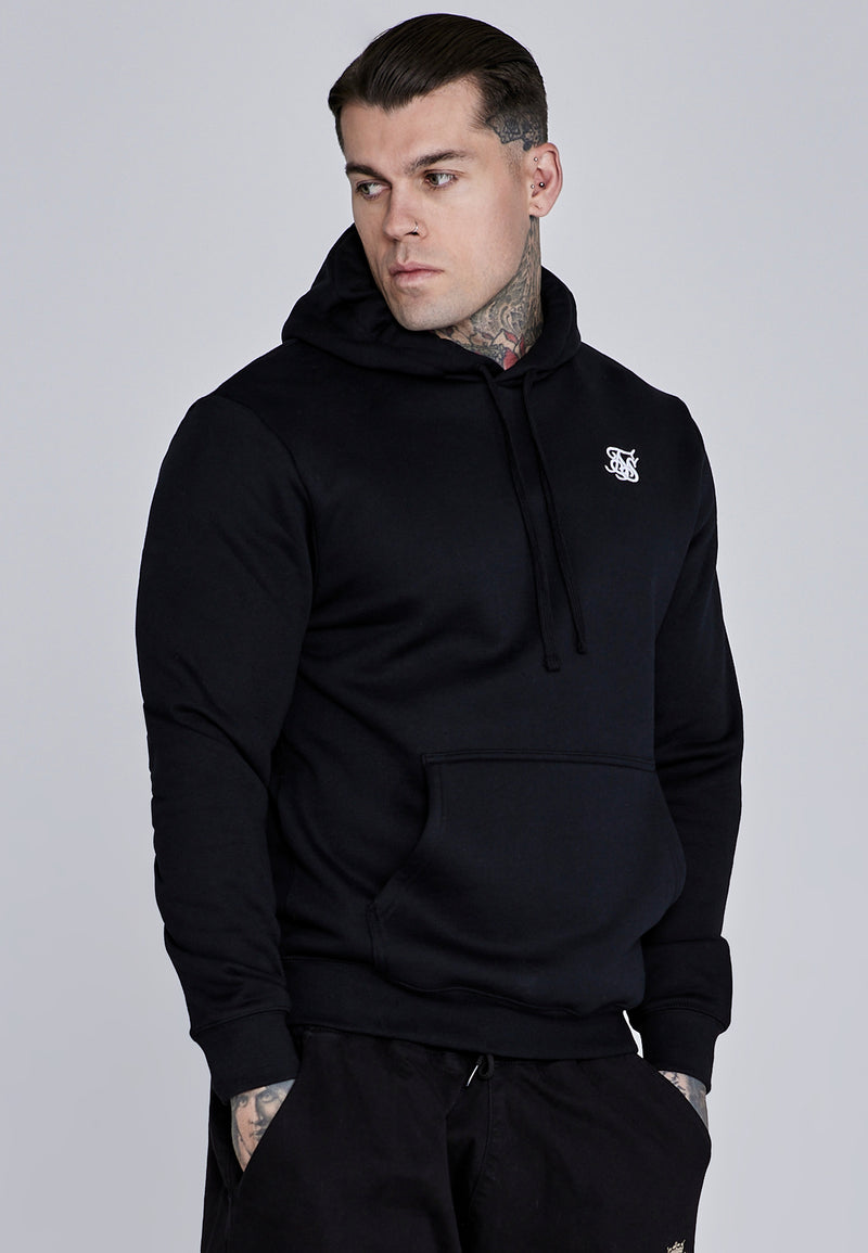 Black Essentials Hoodie