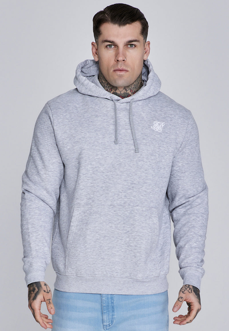 Grey Marl Essentials Hoodie