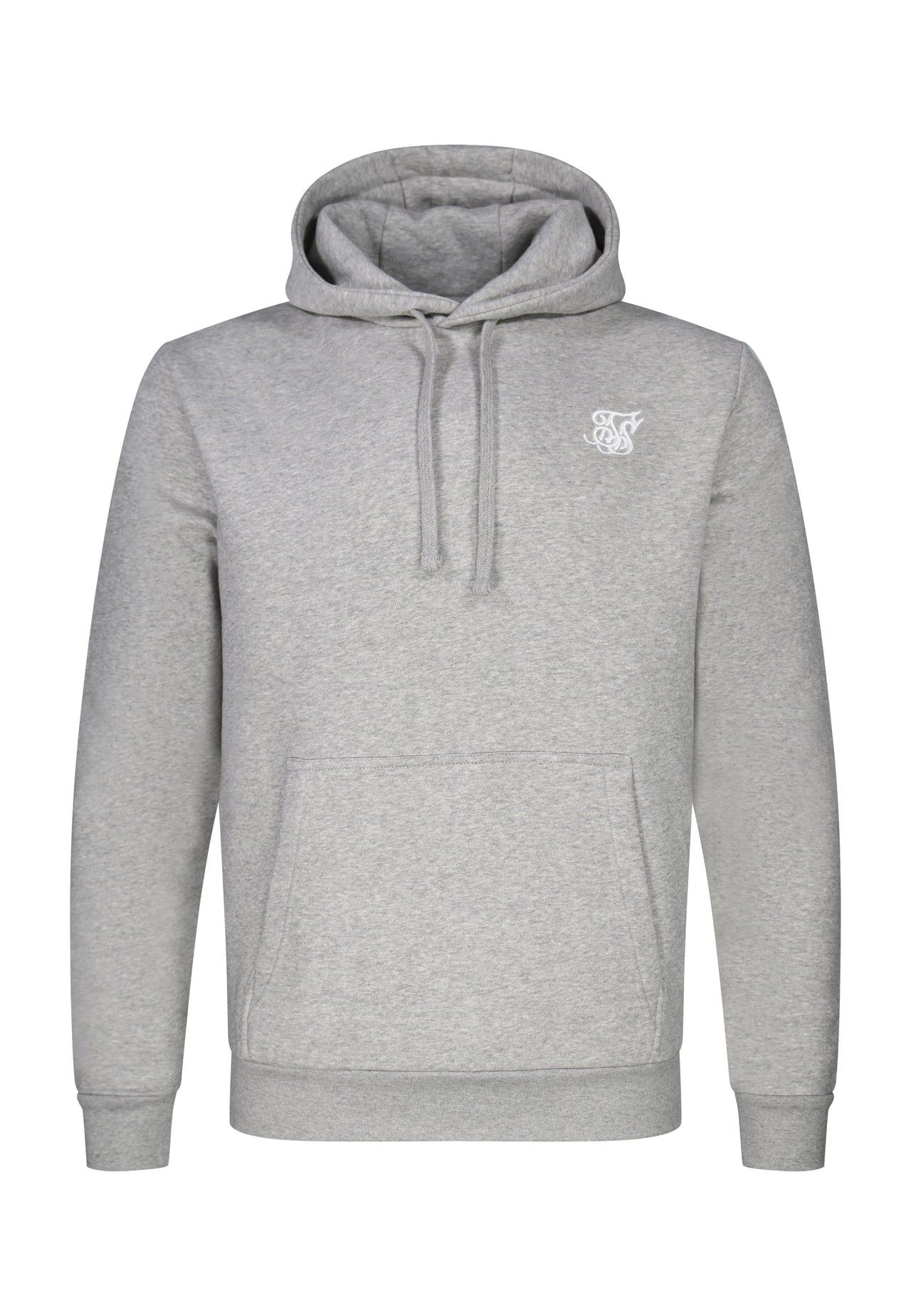 Grey Marl Essentials Hoodie (5)