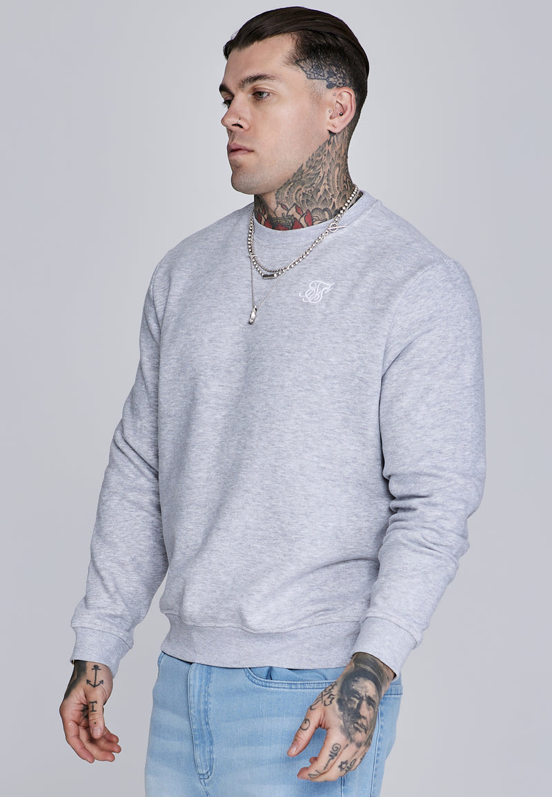 Grey Marl Essentials Sweater