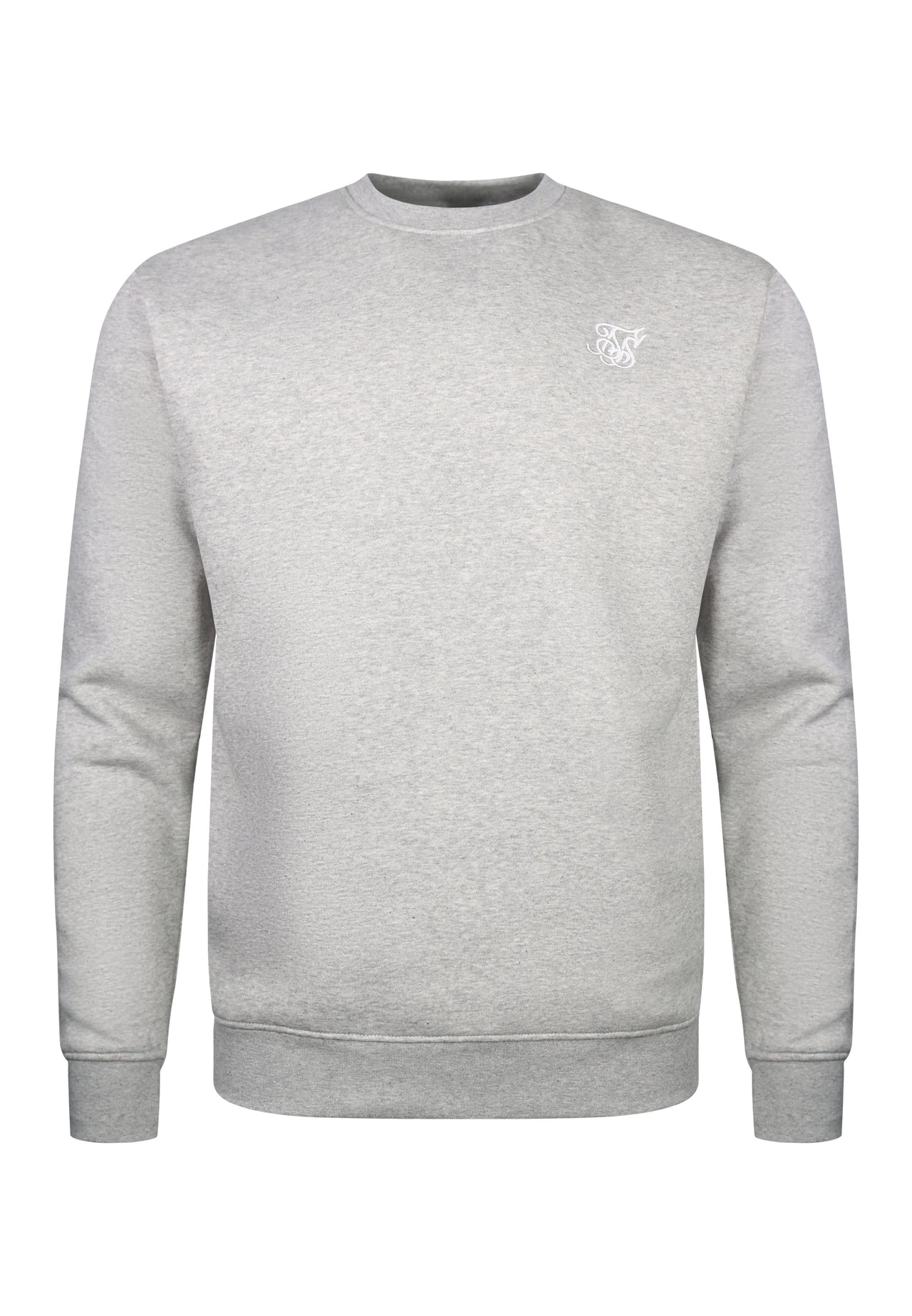 Grey Marl Essentials Sweater (5)