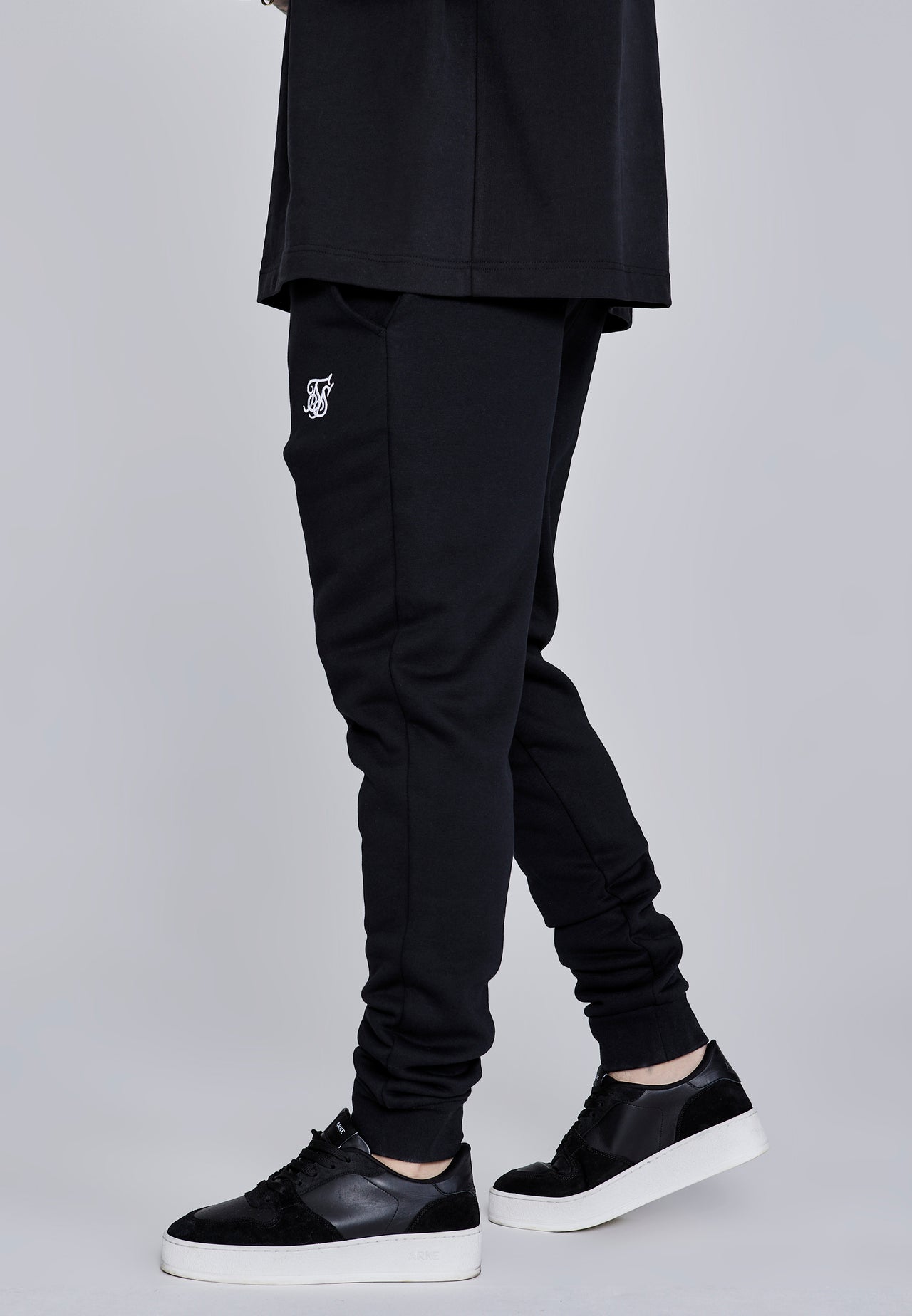Black Essentials Joggers (1)
