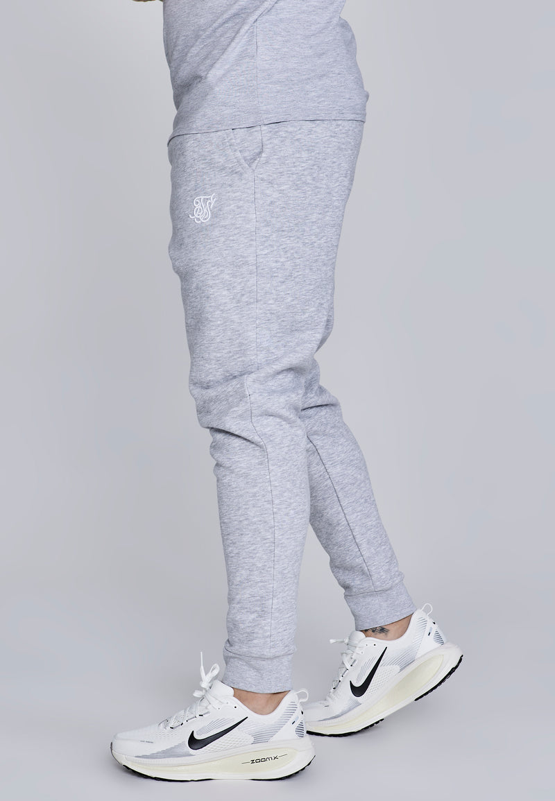 Grey Marl Essentials Joggers (1)