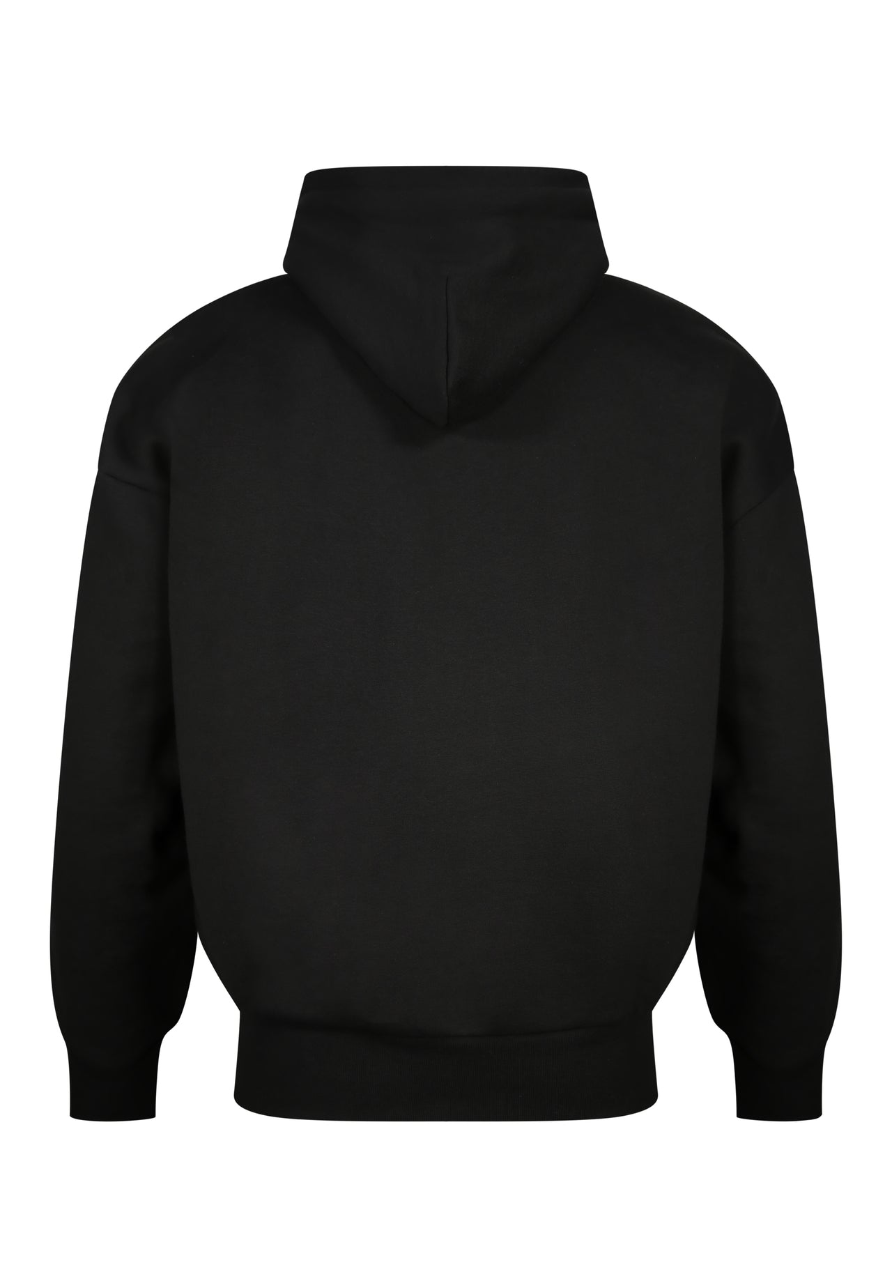Black Essentials Hoodie (7)