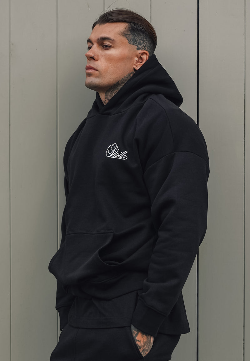 Black Essentials Hoodie
