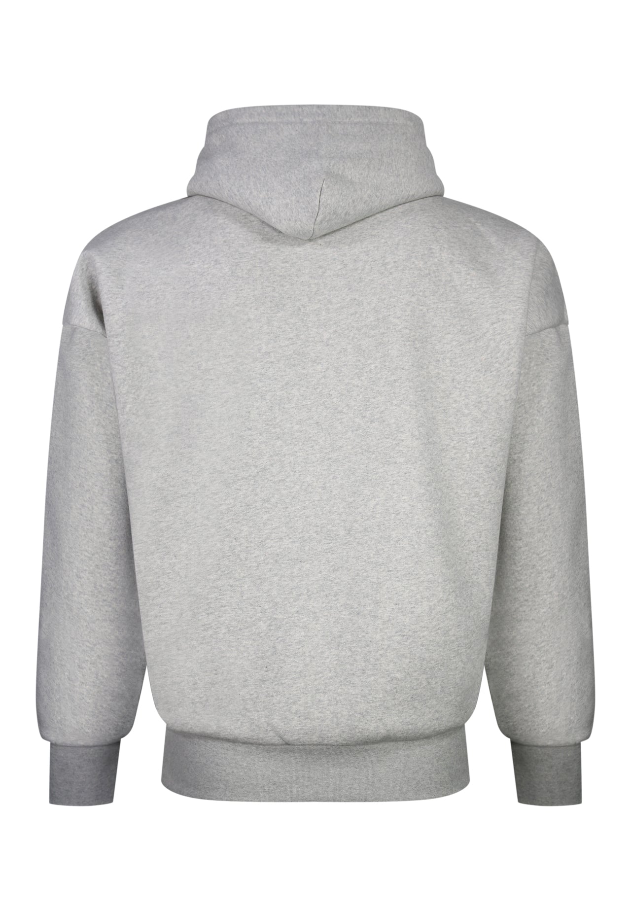 Grey Marl Essentials Hoodie (7)