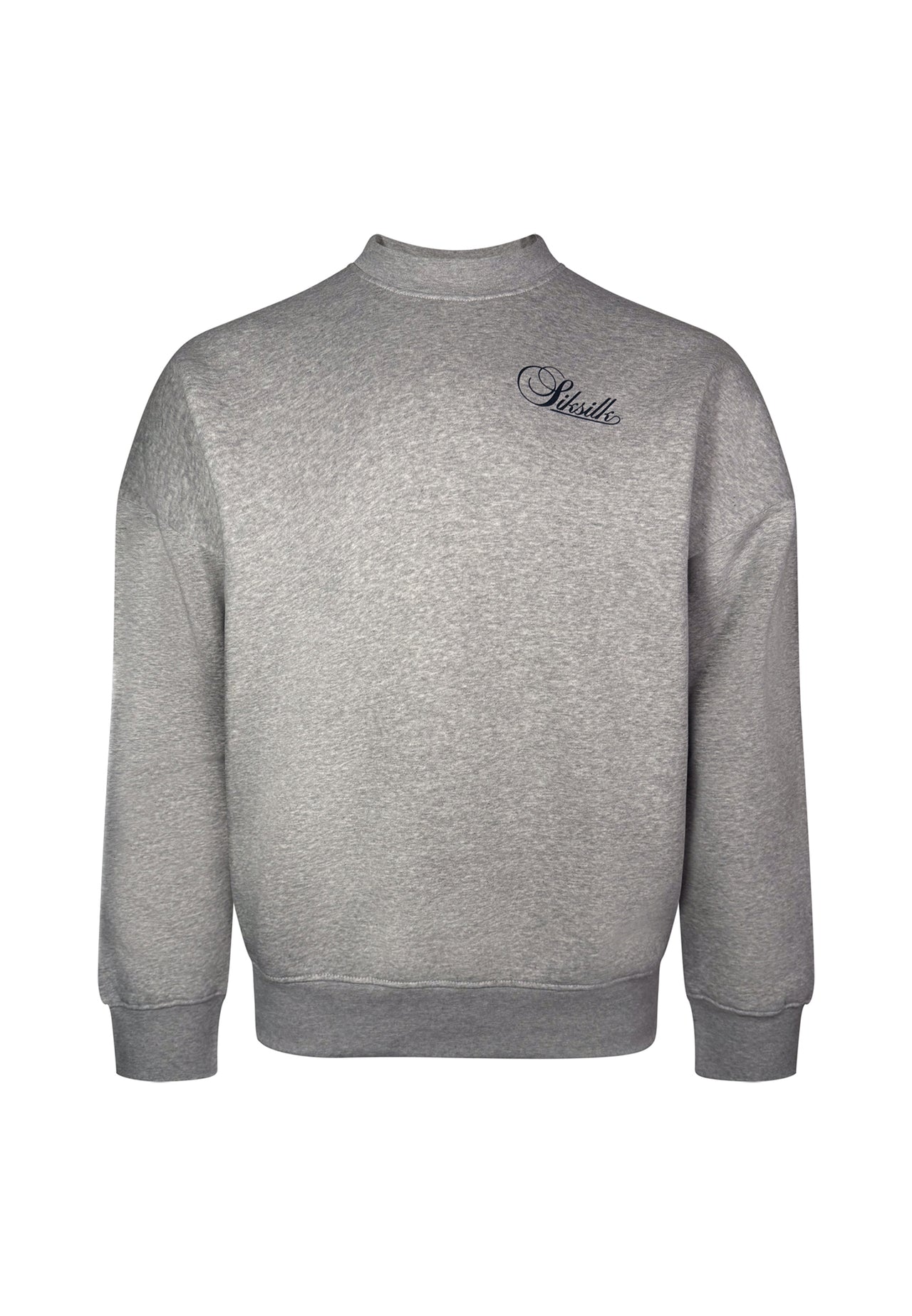 Grey Marl Essentials Sweater (5)