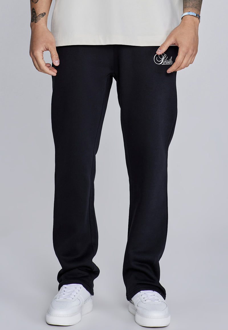 Black Essentials Track Pants