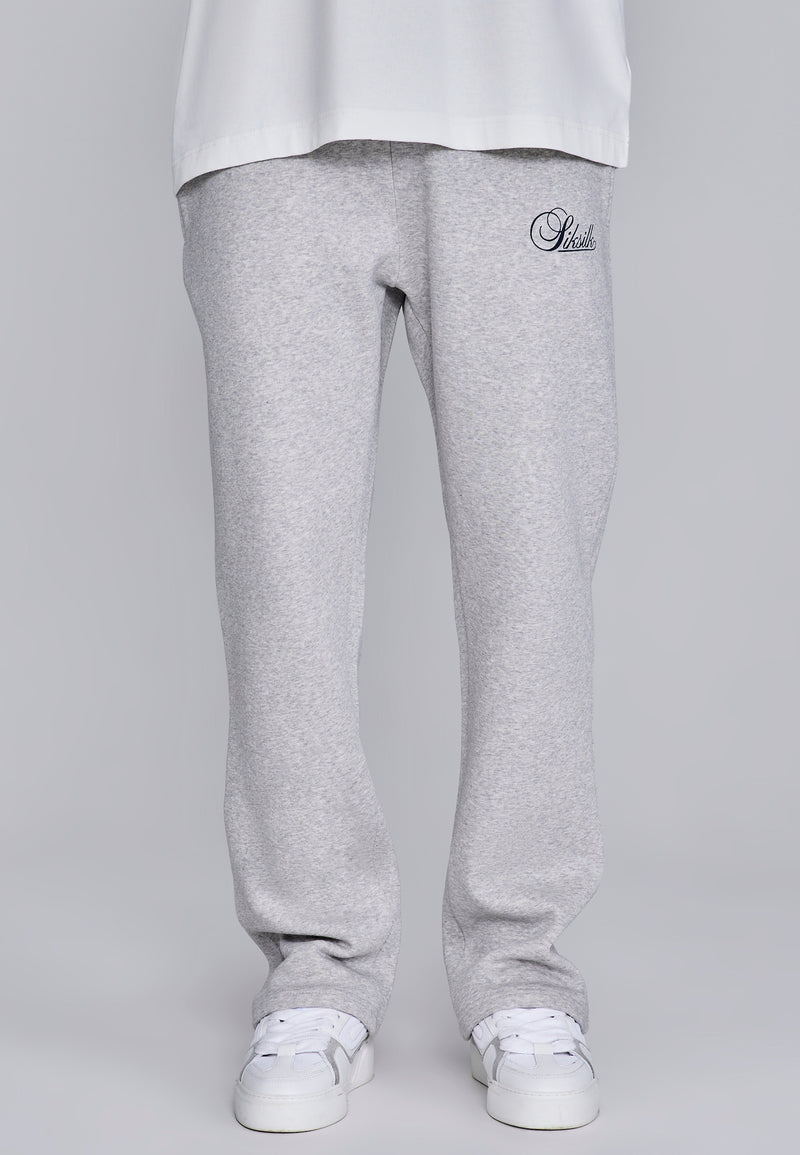 Grey Marl Essentials Track Pants