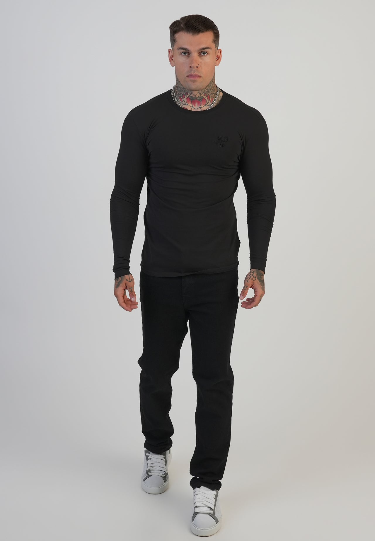 Black Long Sleeve T-Shirt (2)