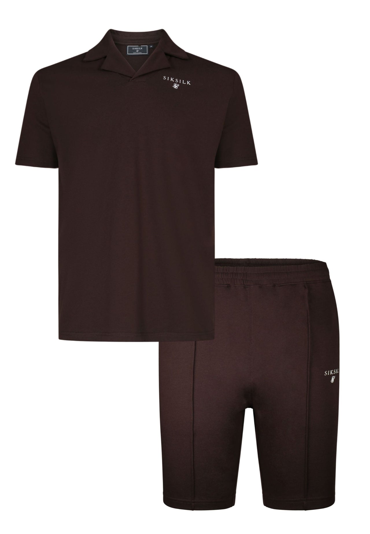 Brown Polo and Shorts Set (5)