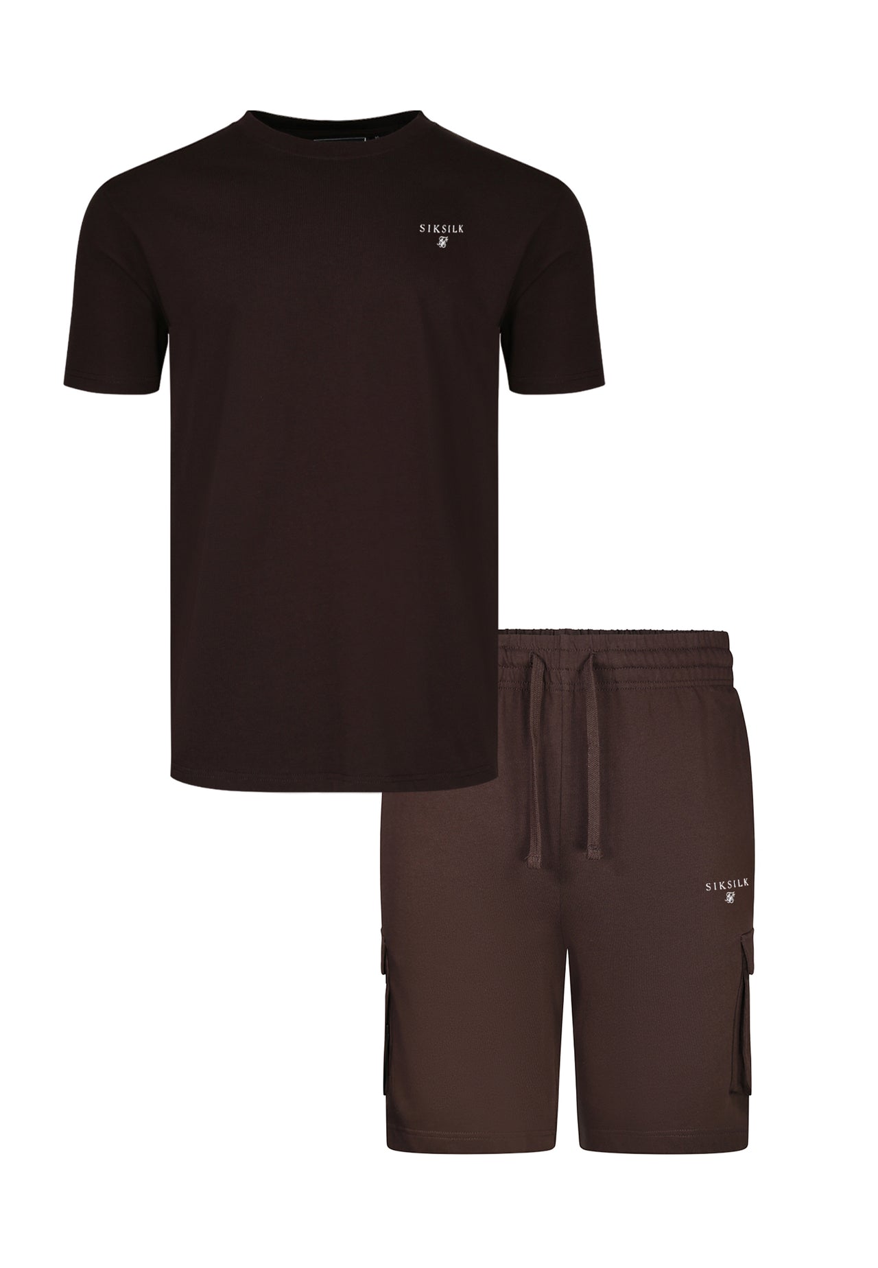Brown T-Shirt and Shorts Set (5)