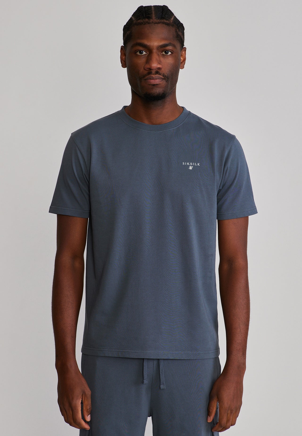 Grey T-Shirt and Shorts Set (1)