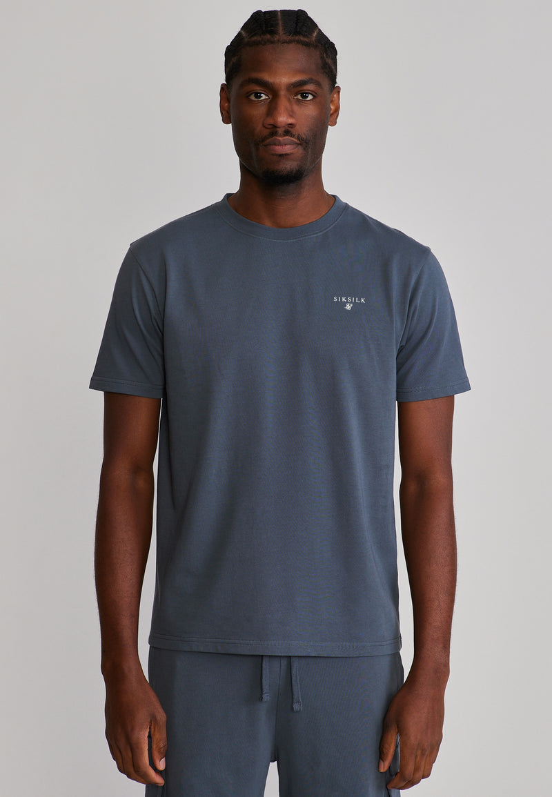 Grey T-Shirt and Shorts Set (1)