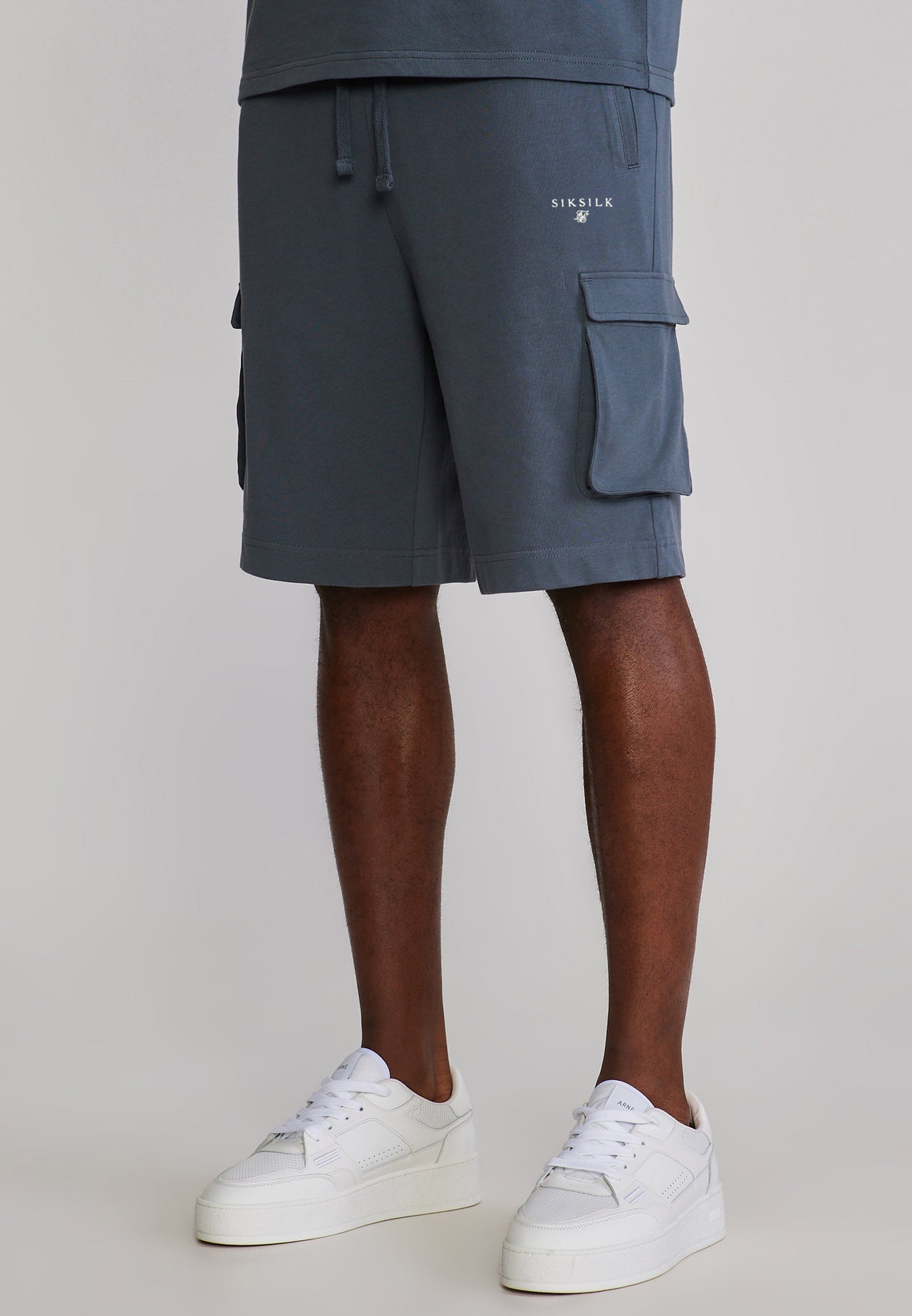 Grey T-Shirt and Shorts Set (2)