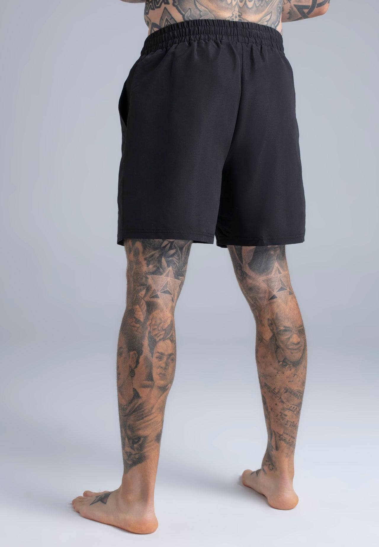 Black and Beige Pack of 2 Swim Shorts (5)