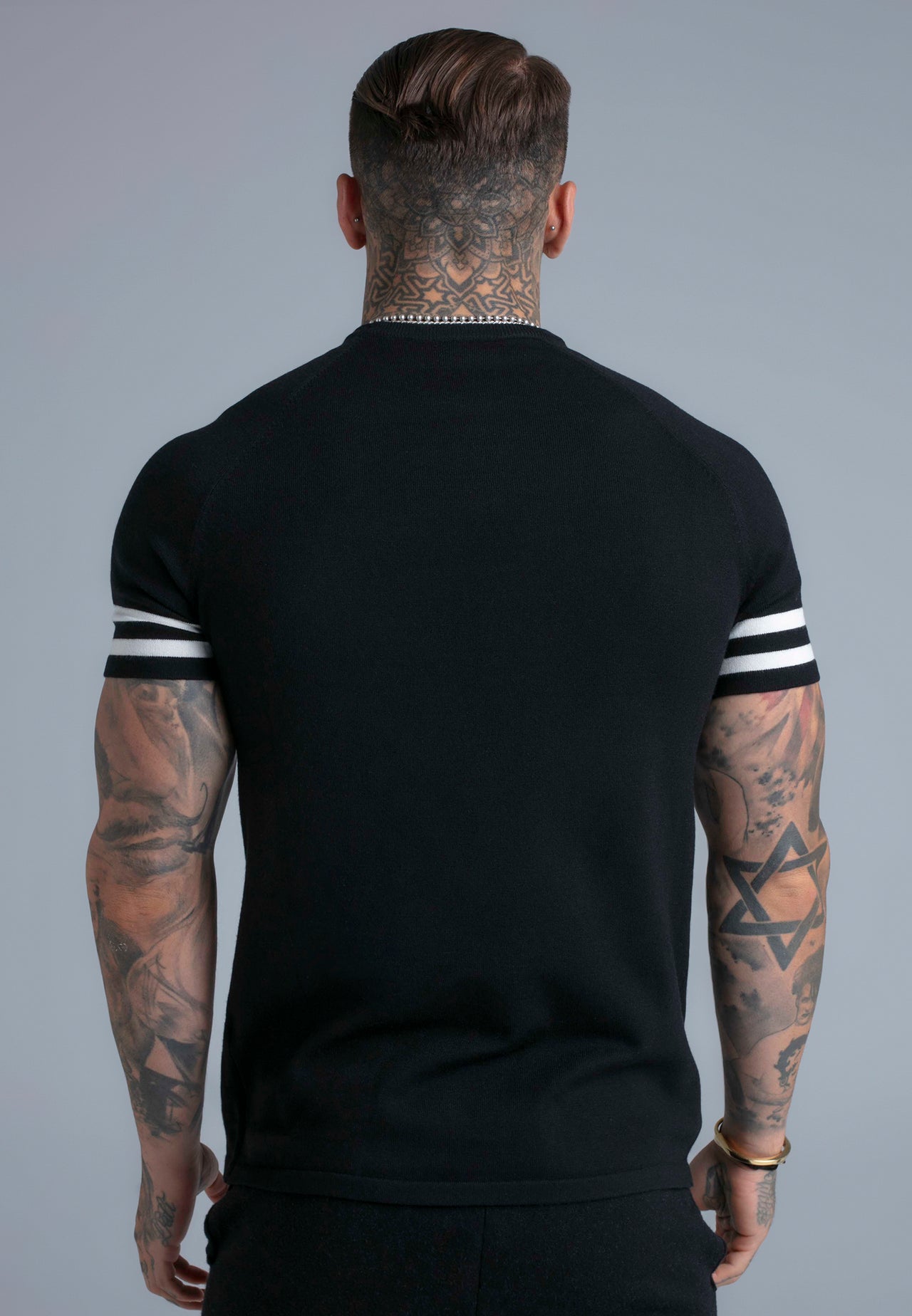 Black Knitted T-Shirt (4)