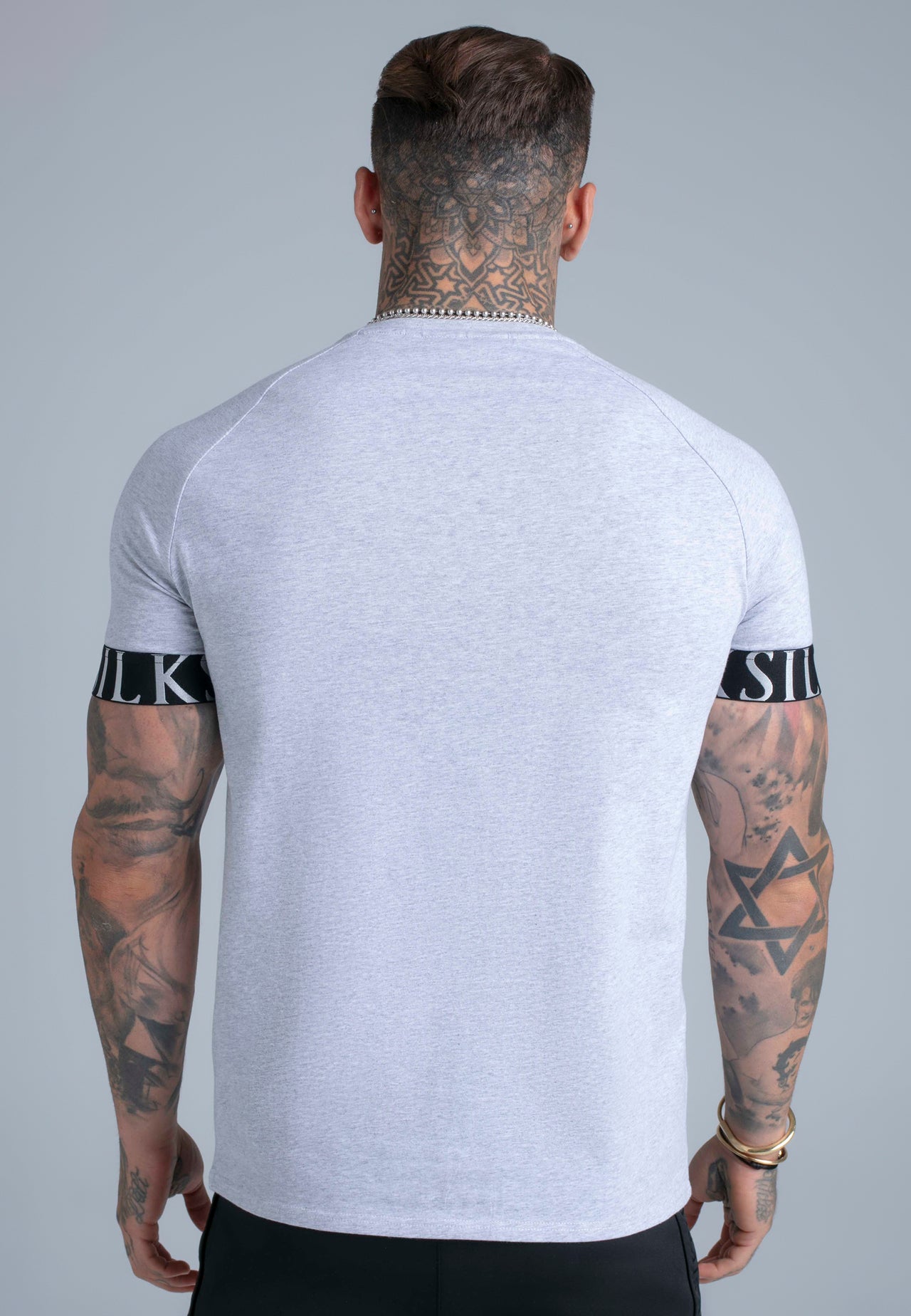 Grey Marl Tech T-Shirt (4)