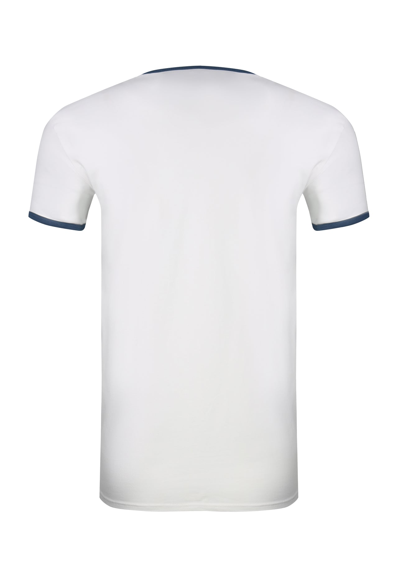 White and Blue Ringer T-Shirt (6)