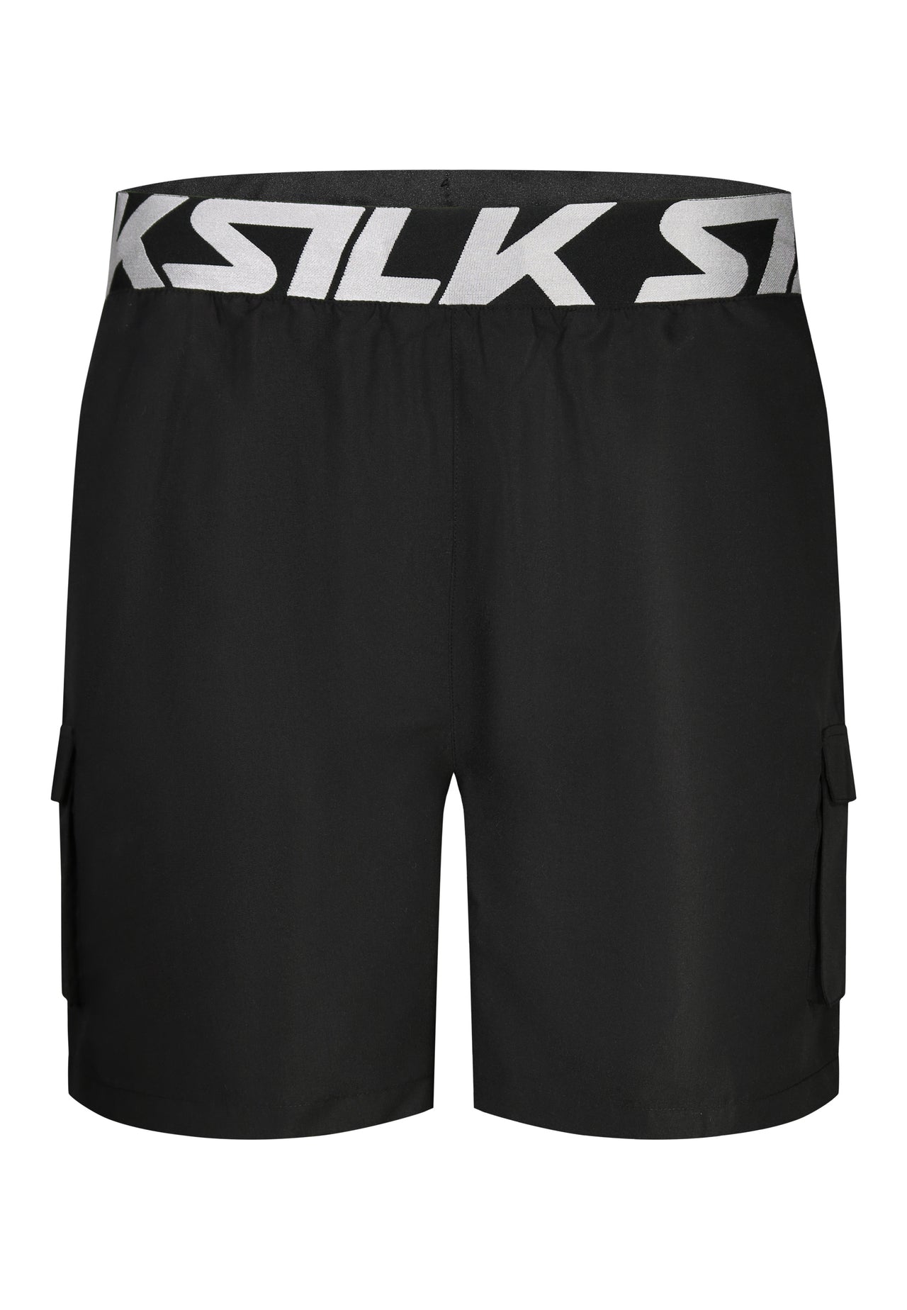 Black Cargo Swim Shorts (5)