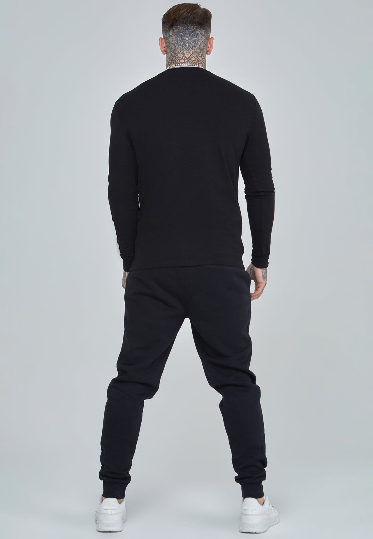 Black Essentials LS T-Shirt (3)