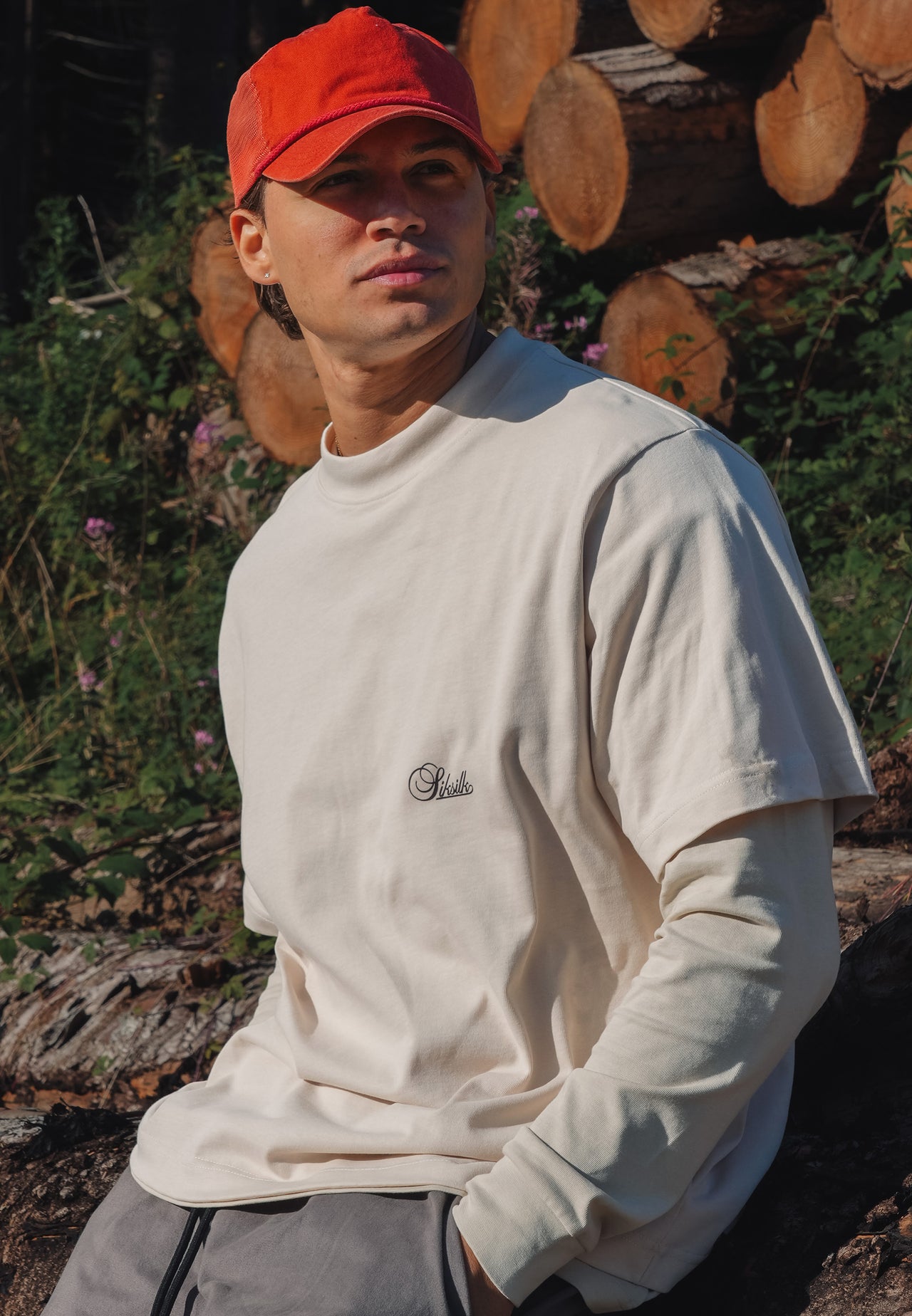 Ecru Oversized T-Shirt