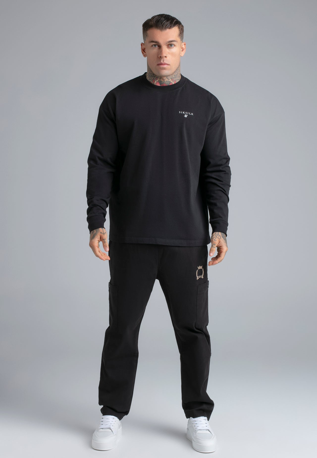 Black Long Sleeve T-Shirt (2)