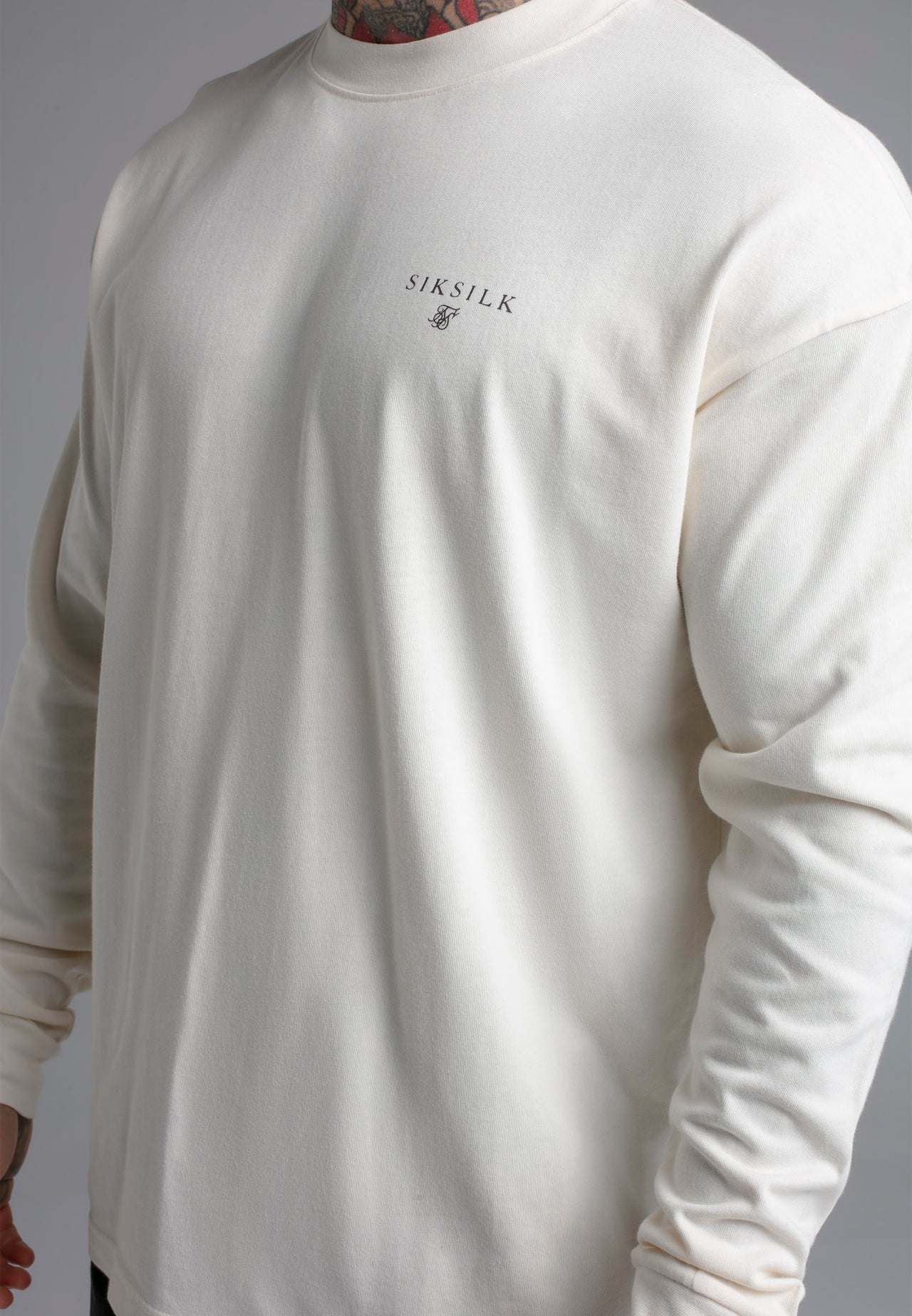 Ecru Long Sleeve T-Shirt (1)