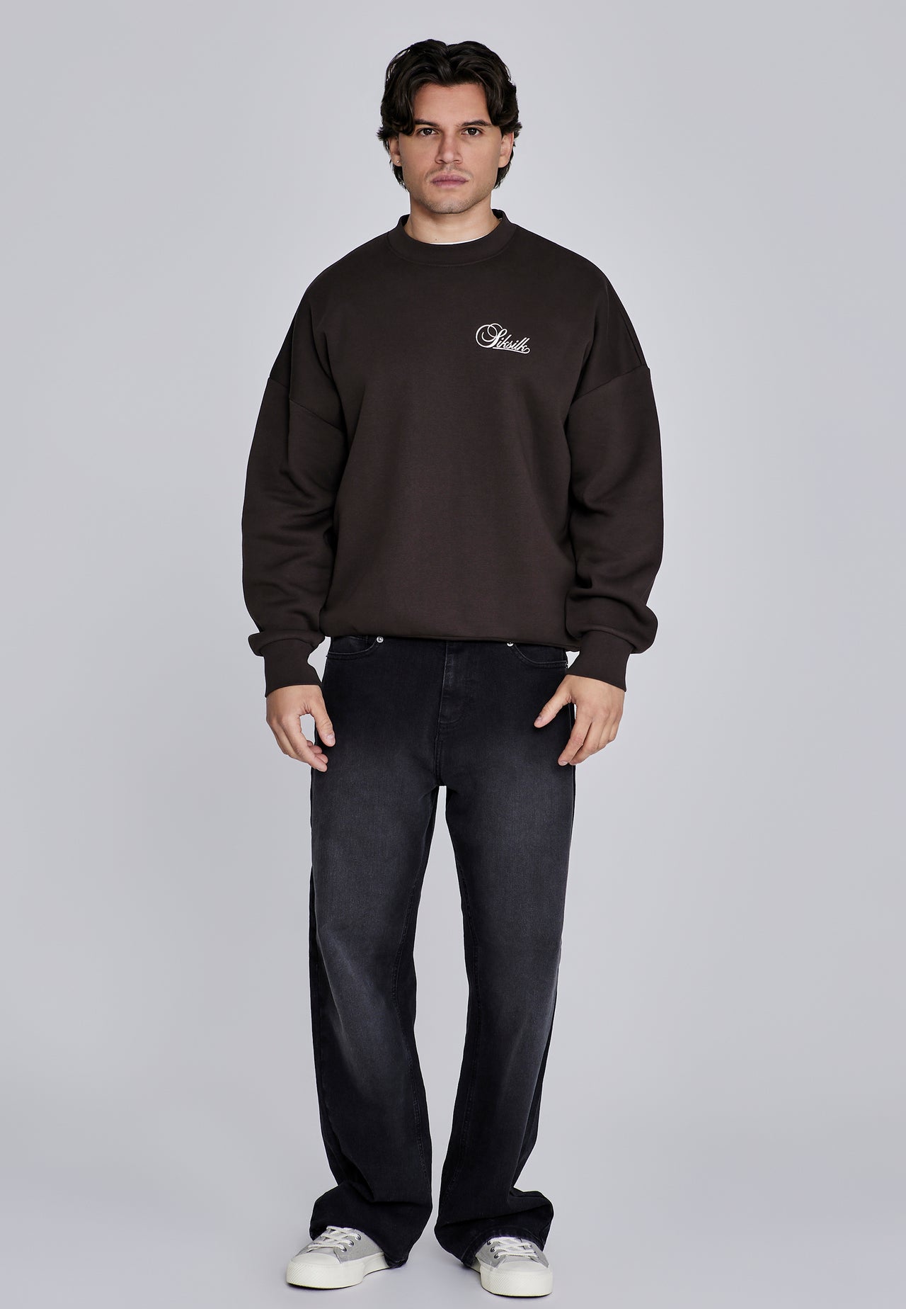 Brown Essentials Sweater (2)