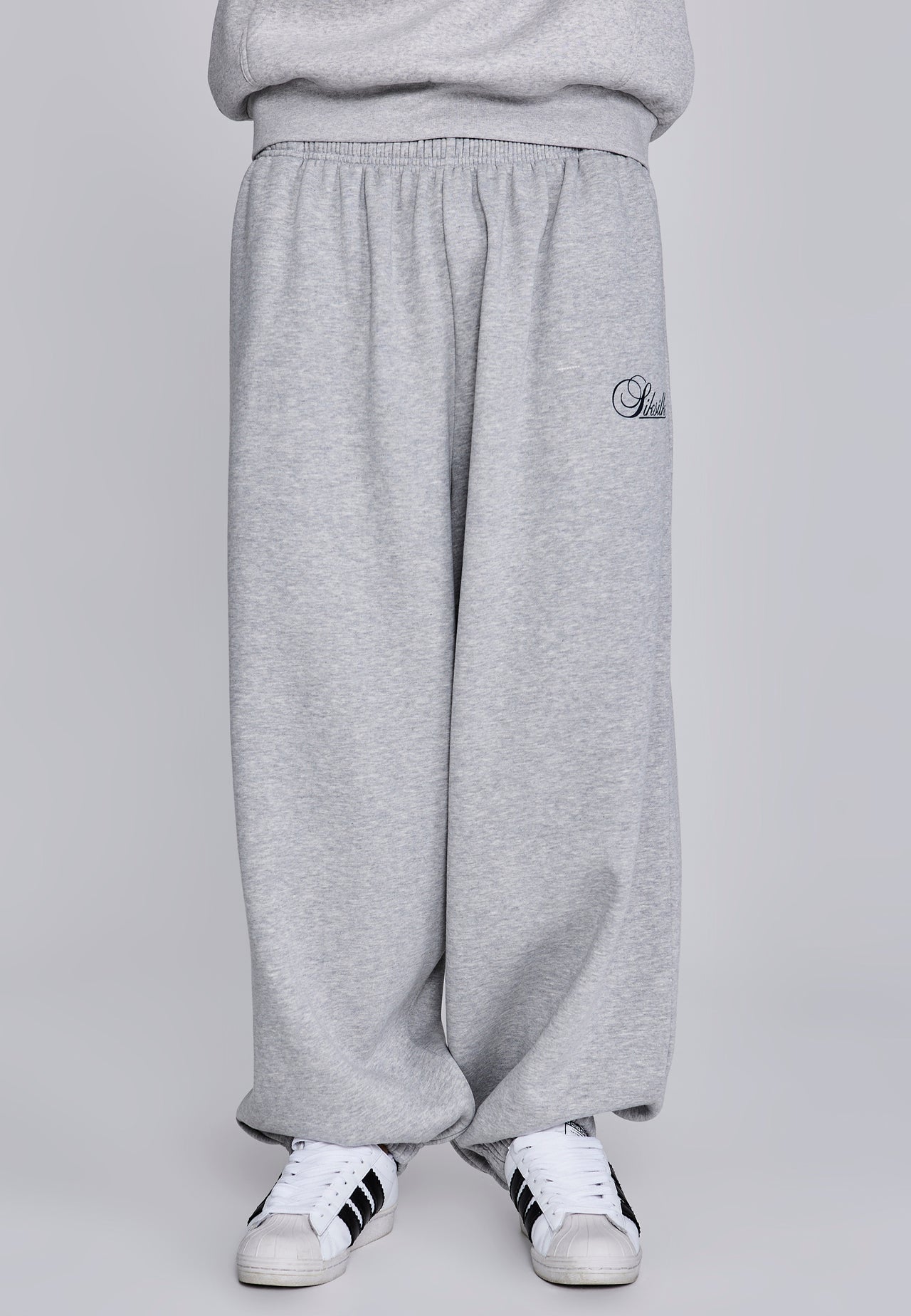Grey Marl Essentials Joggers