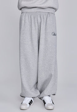 Grey Marl Essentials Joggers