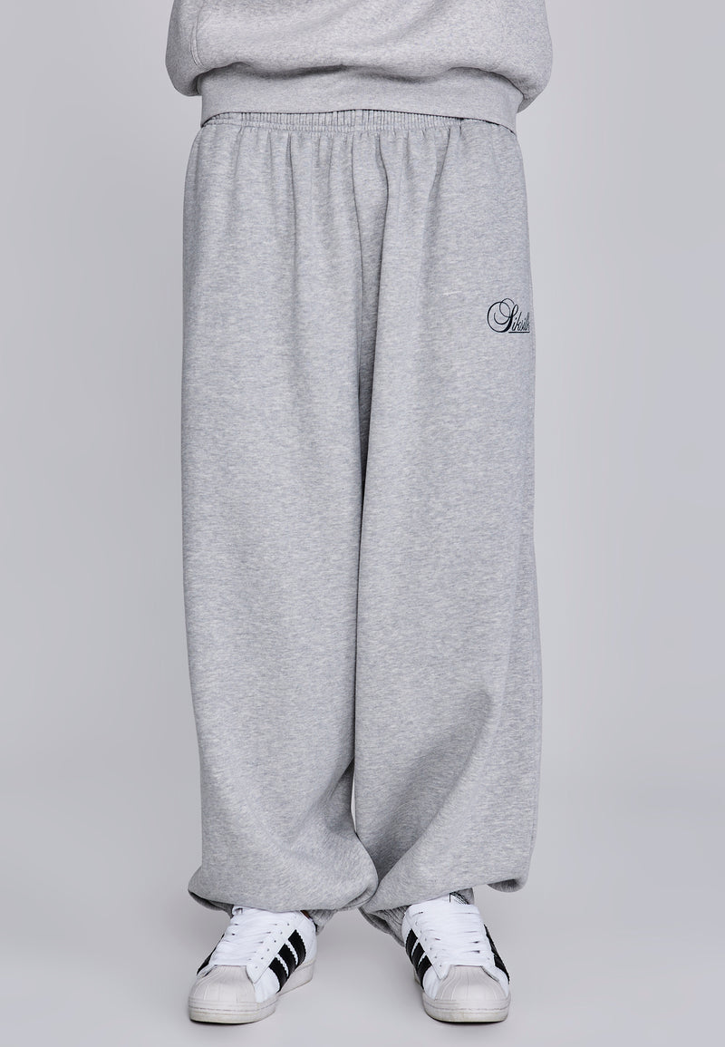 Grey Marl Essentials Joggers